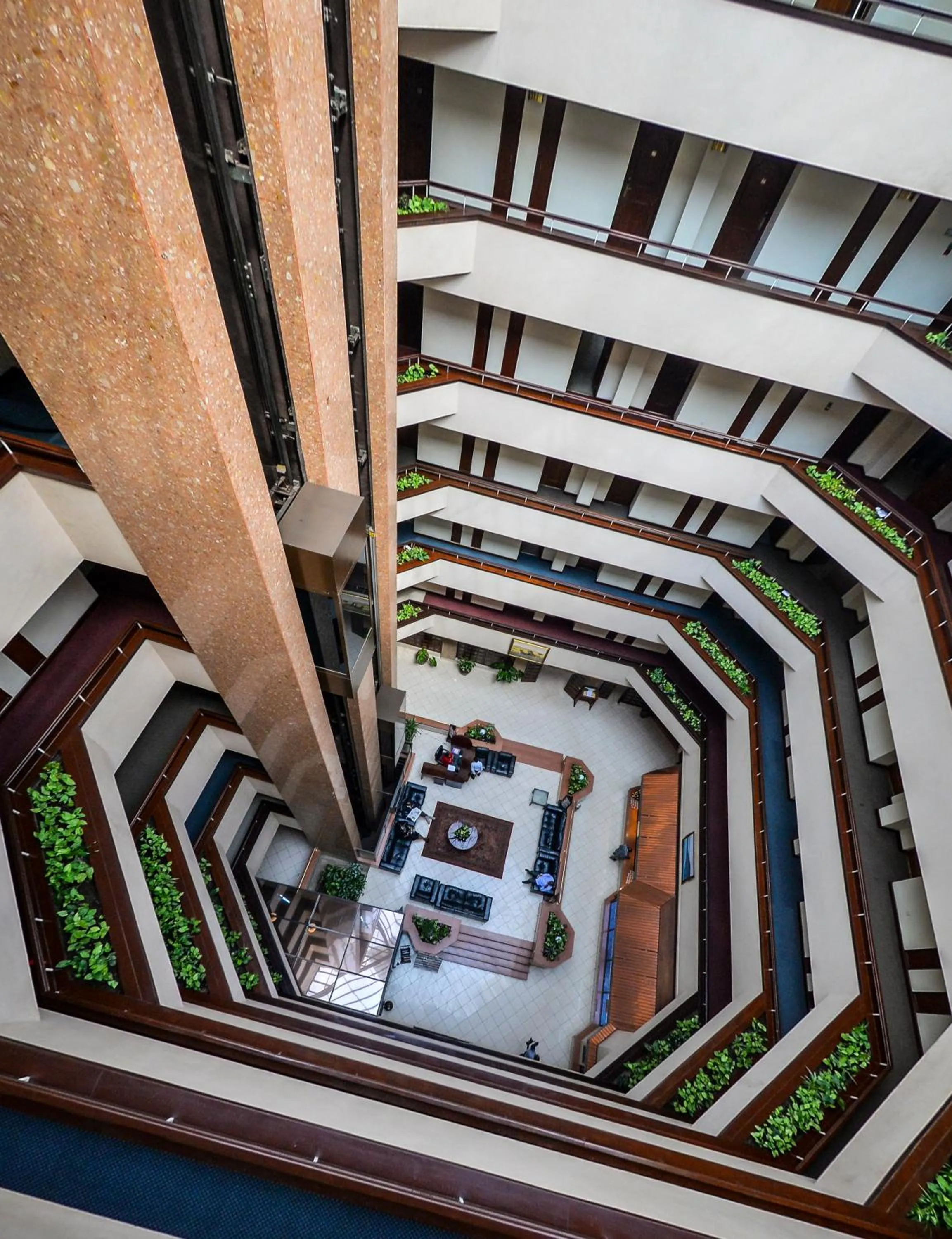 Facade/entrance in Merica Hotel