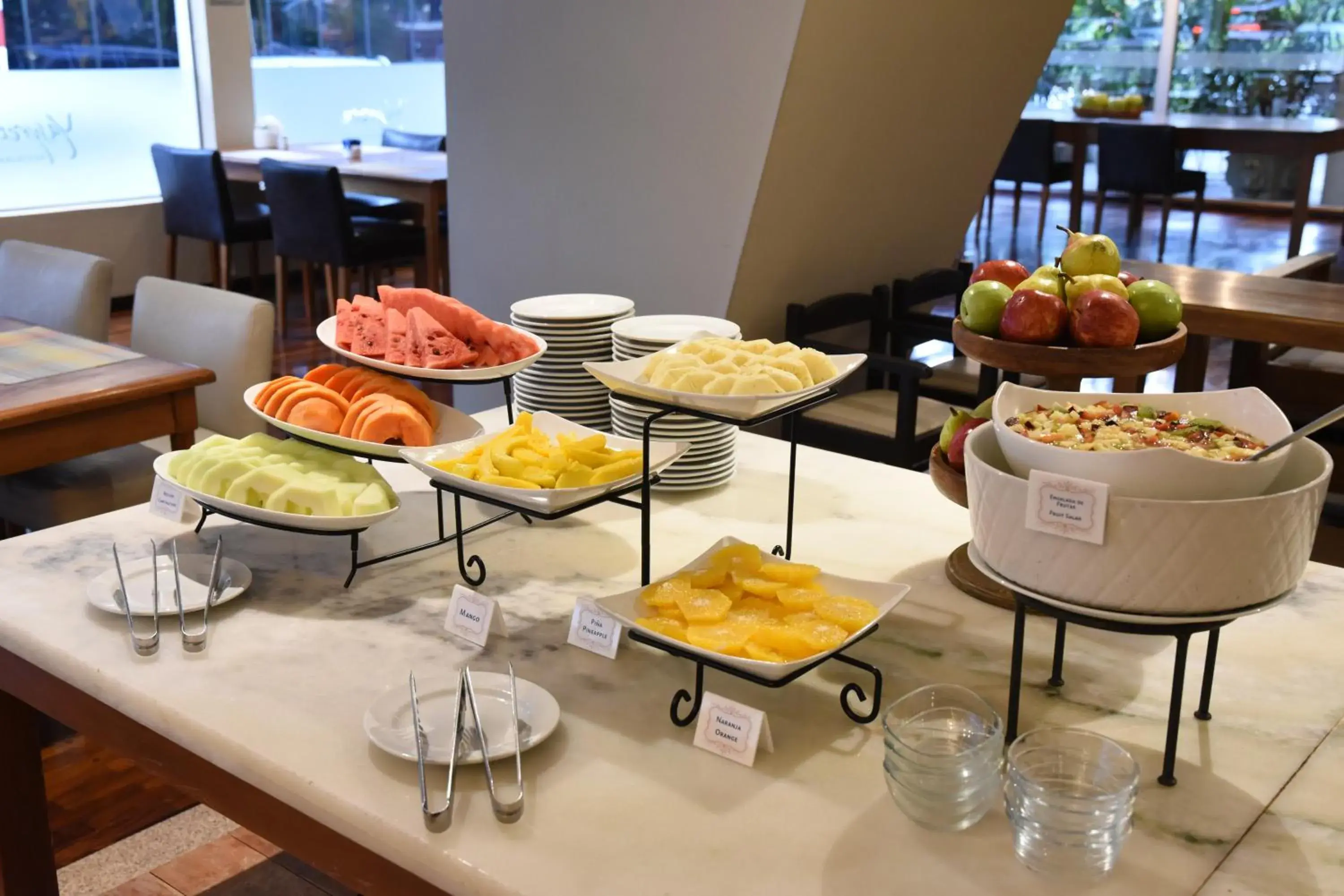 Breakfast in Hotel Guarani Asuncion Breakfast in Hotel Guarani Asuncion