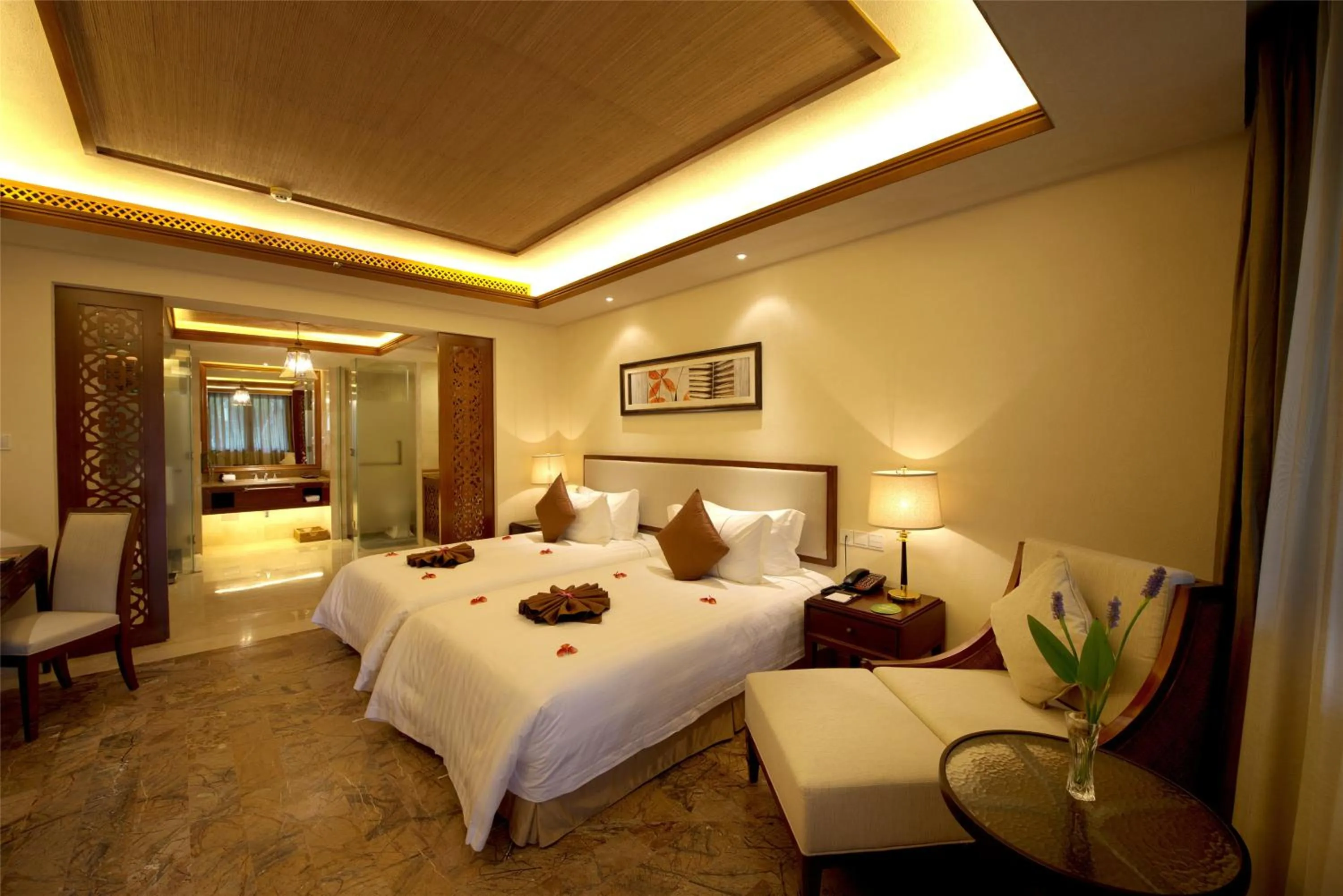 Photo of the whole room, Bed in Stony Brook Villa Jianguo Resort Sanya