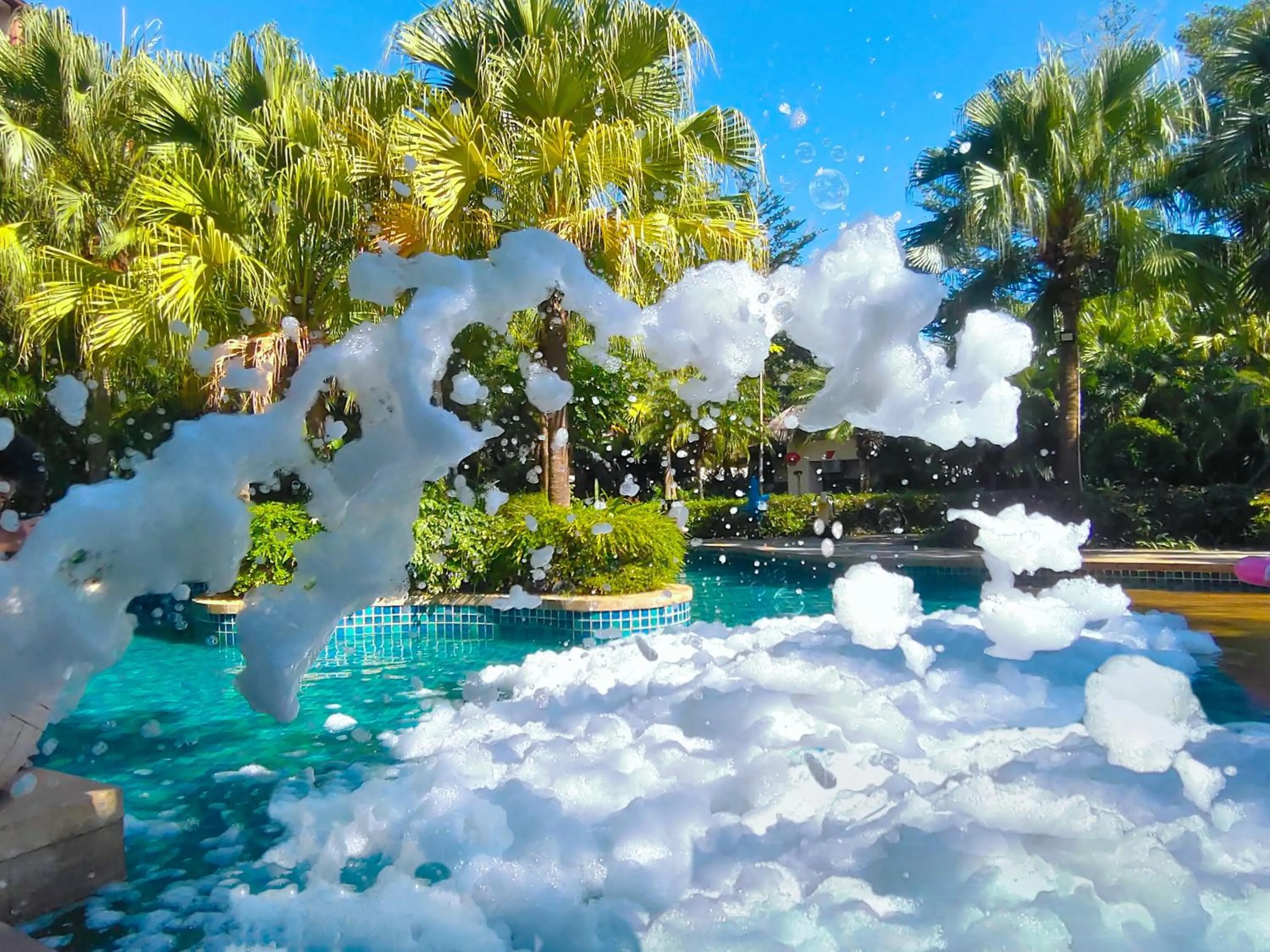 Pool view in Stony Brook Villa Jianguo Resort Sanya