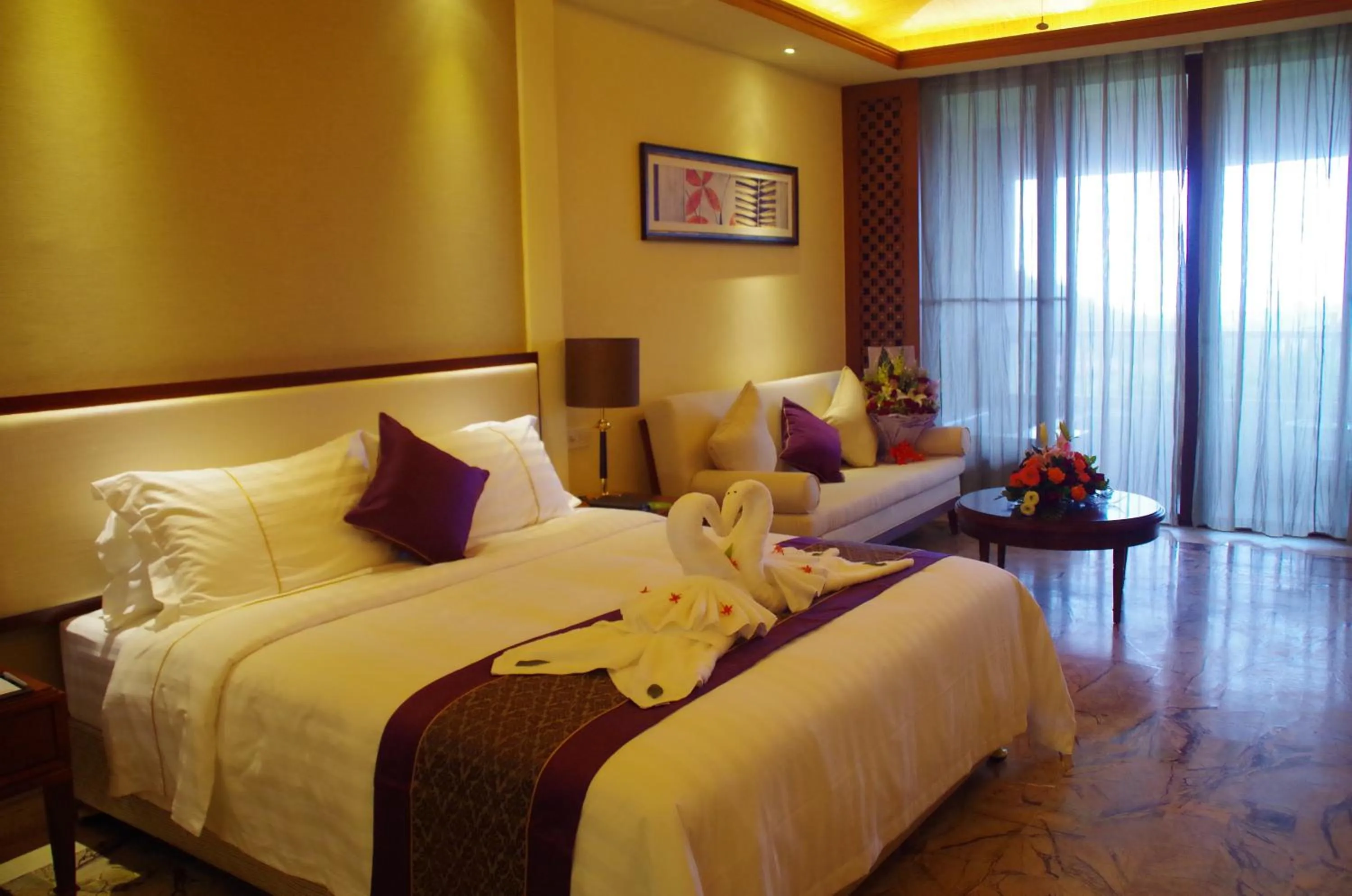 Bedroom, Bed in Stony Brook Villa Jianguo Resort Sanya