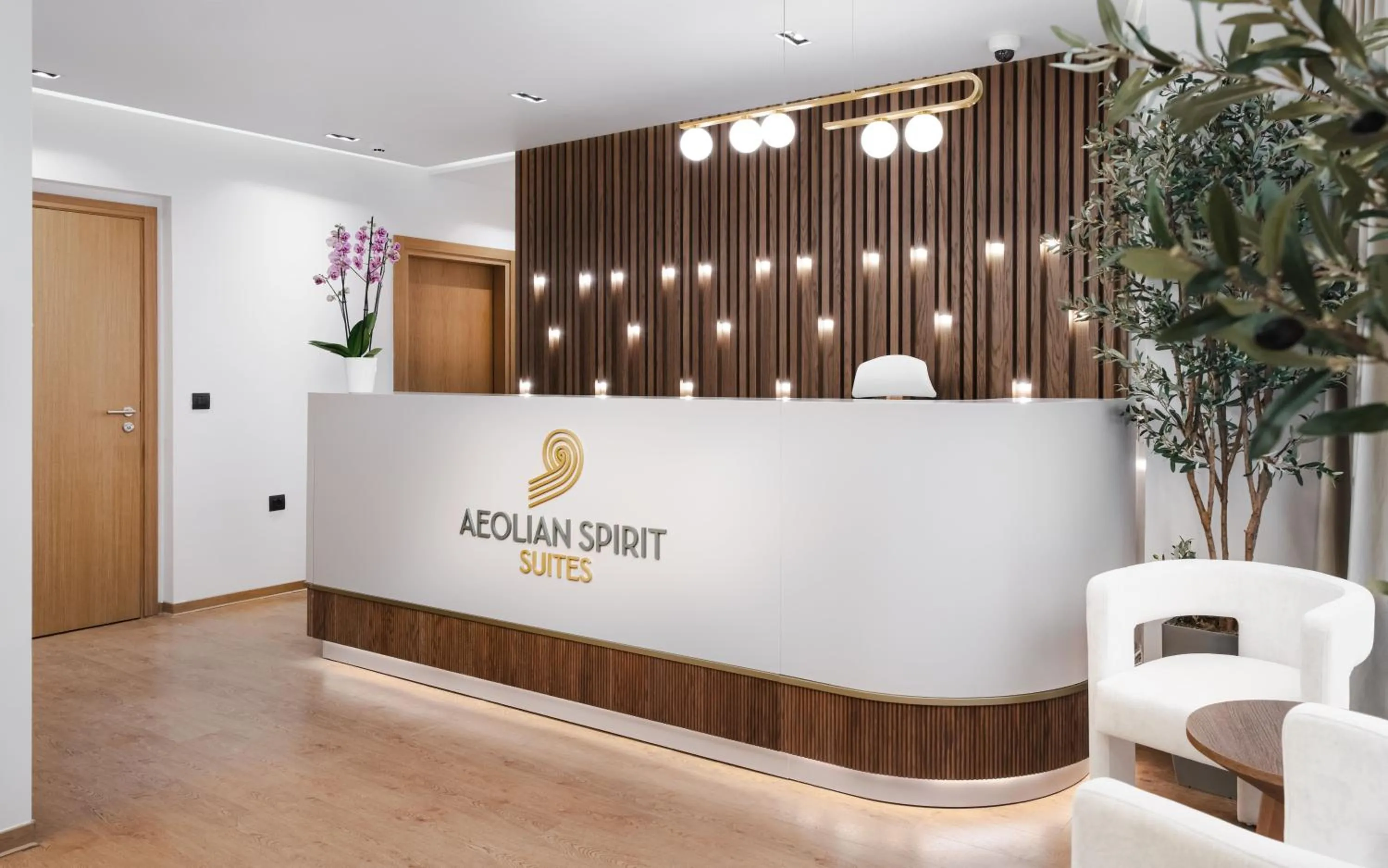 Lobby or reception in Aeolian Spirit Suites