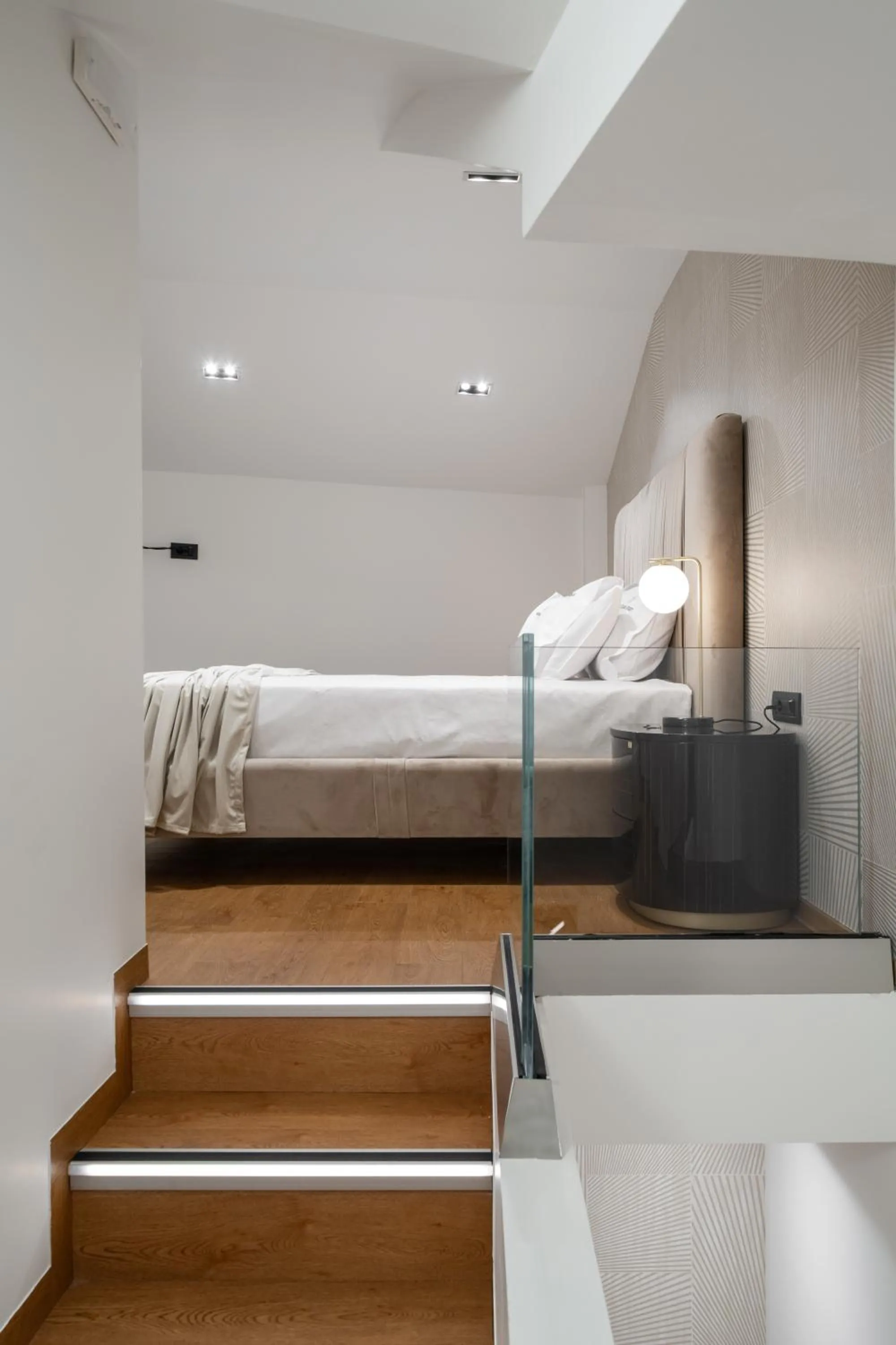 Bed in Aeolian Spirit Suites