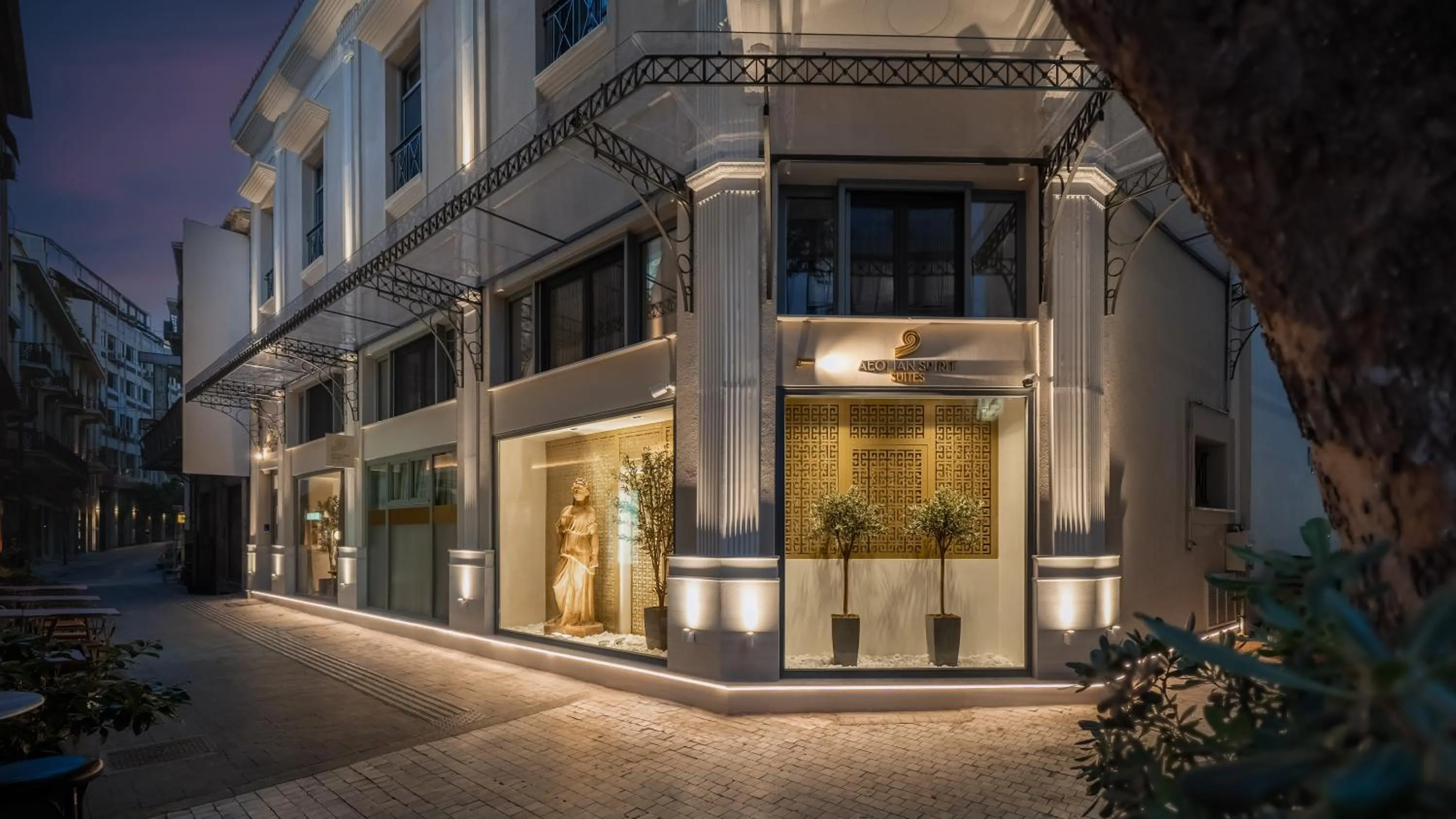 Property building in Aeolian Spirit Suites
