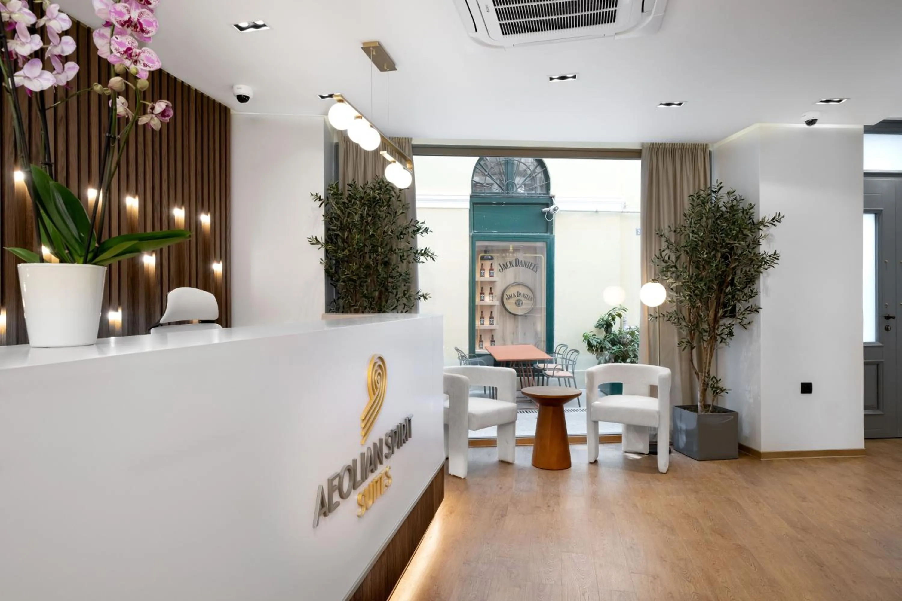 Lobby or reception in Aeolian Spirit Suites