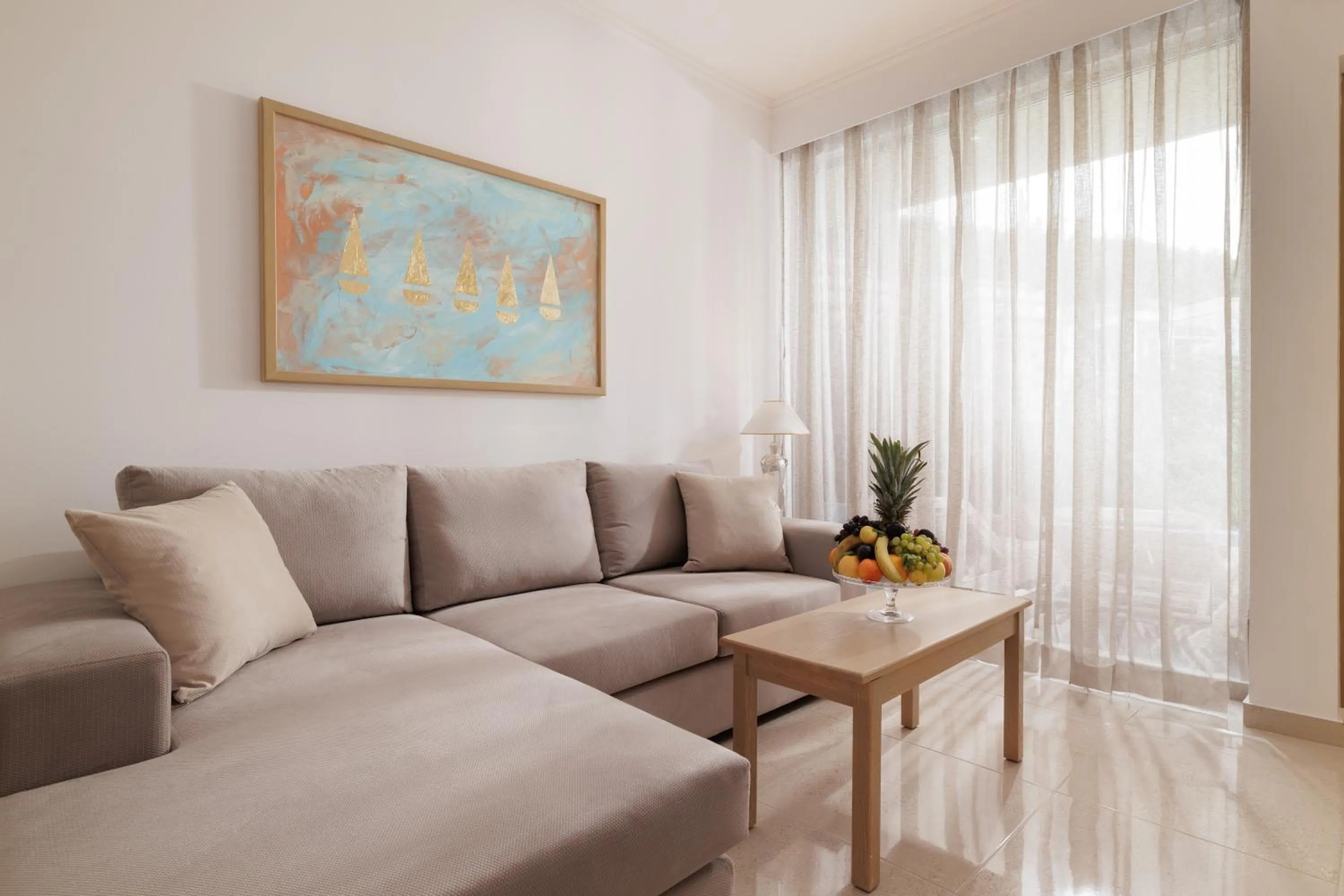 Living room in Mythos Panorama - Adults Only