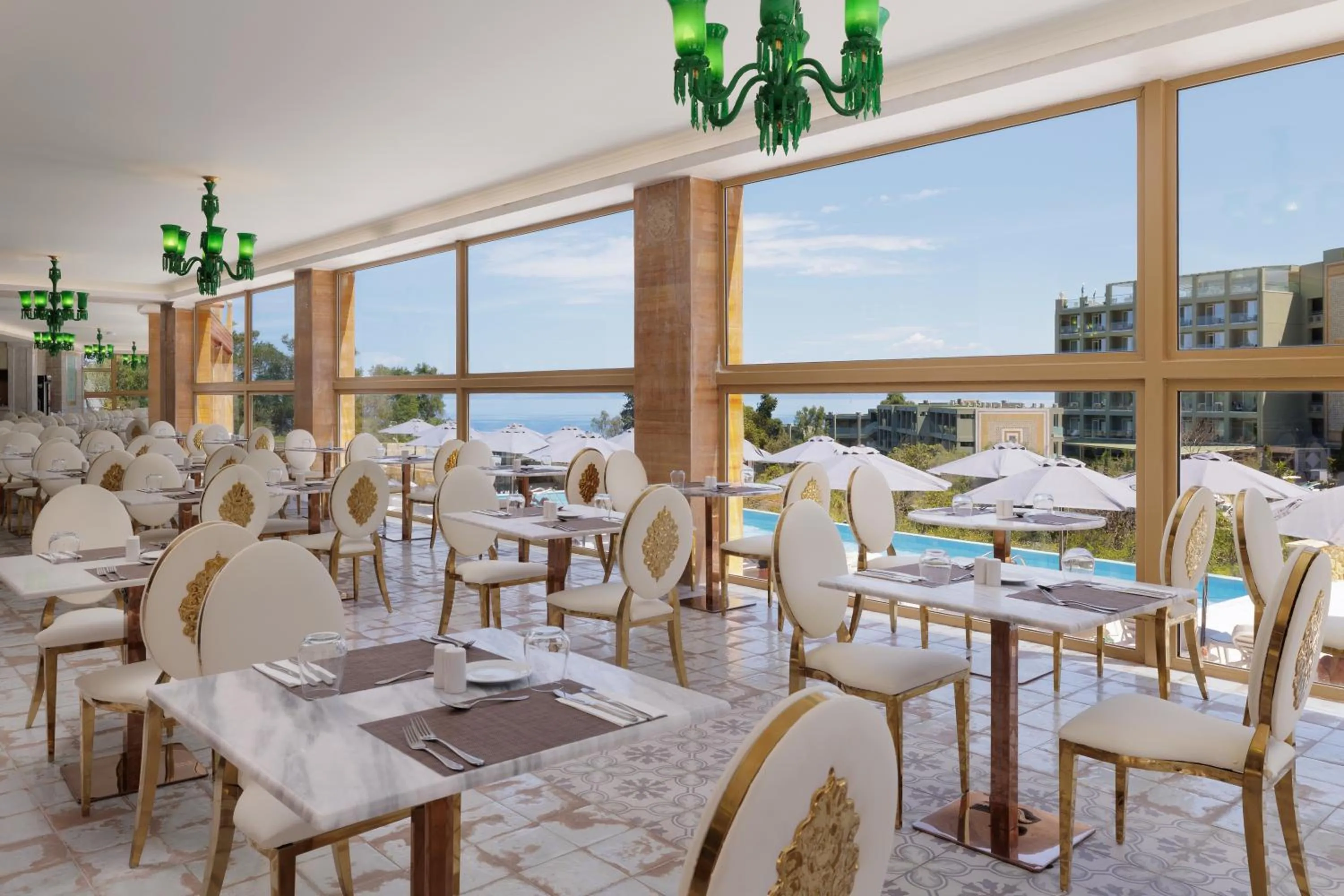 Restaurant/places to eat in Mythos Panorama - Adults Only