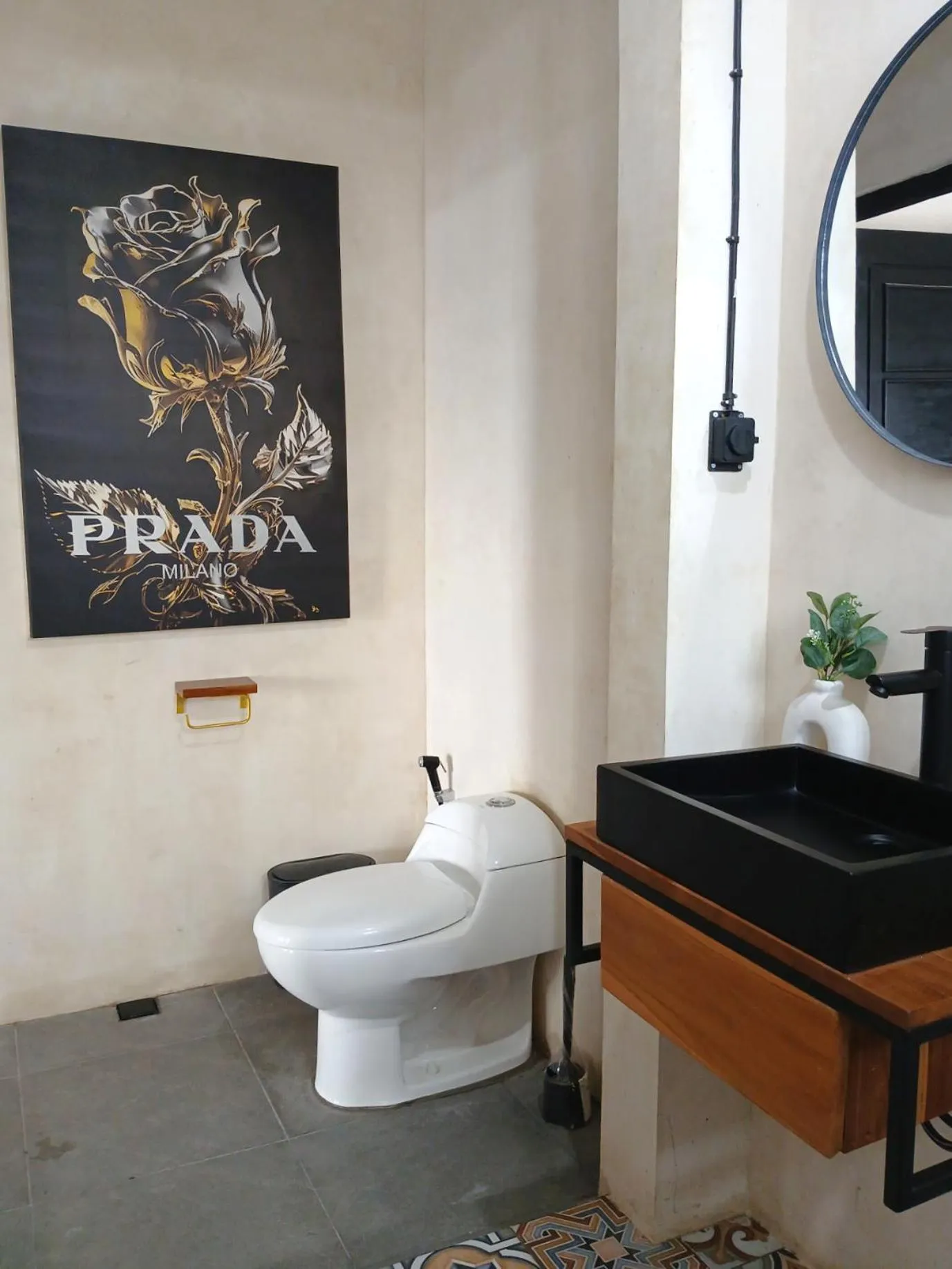 Toilet in Nice Place To Stay - Rooftop Apartments