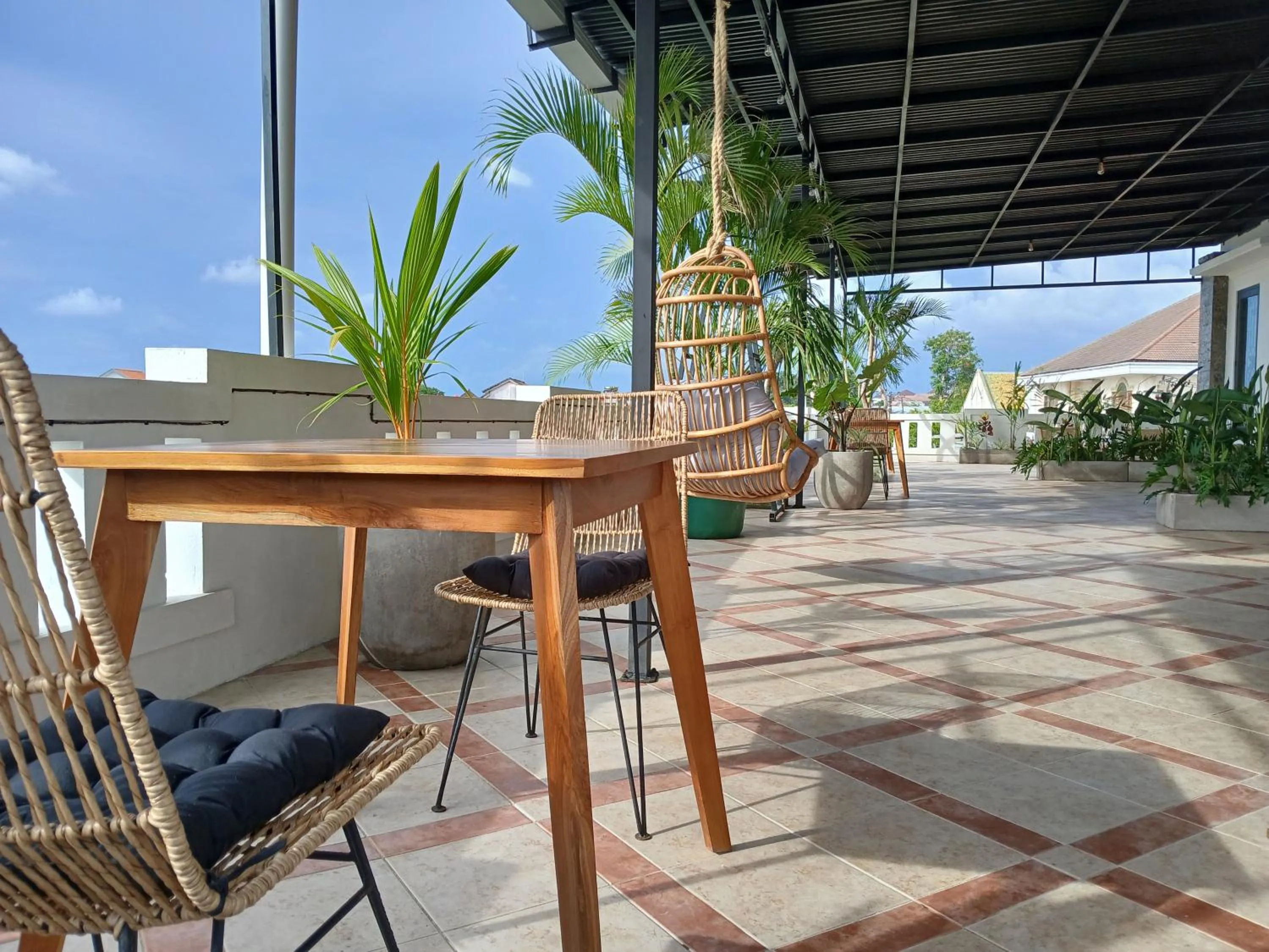 Balcony/Terrace in Nice Place To Stay - Rooftop Apartments