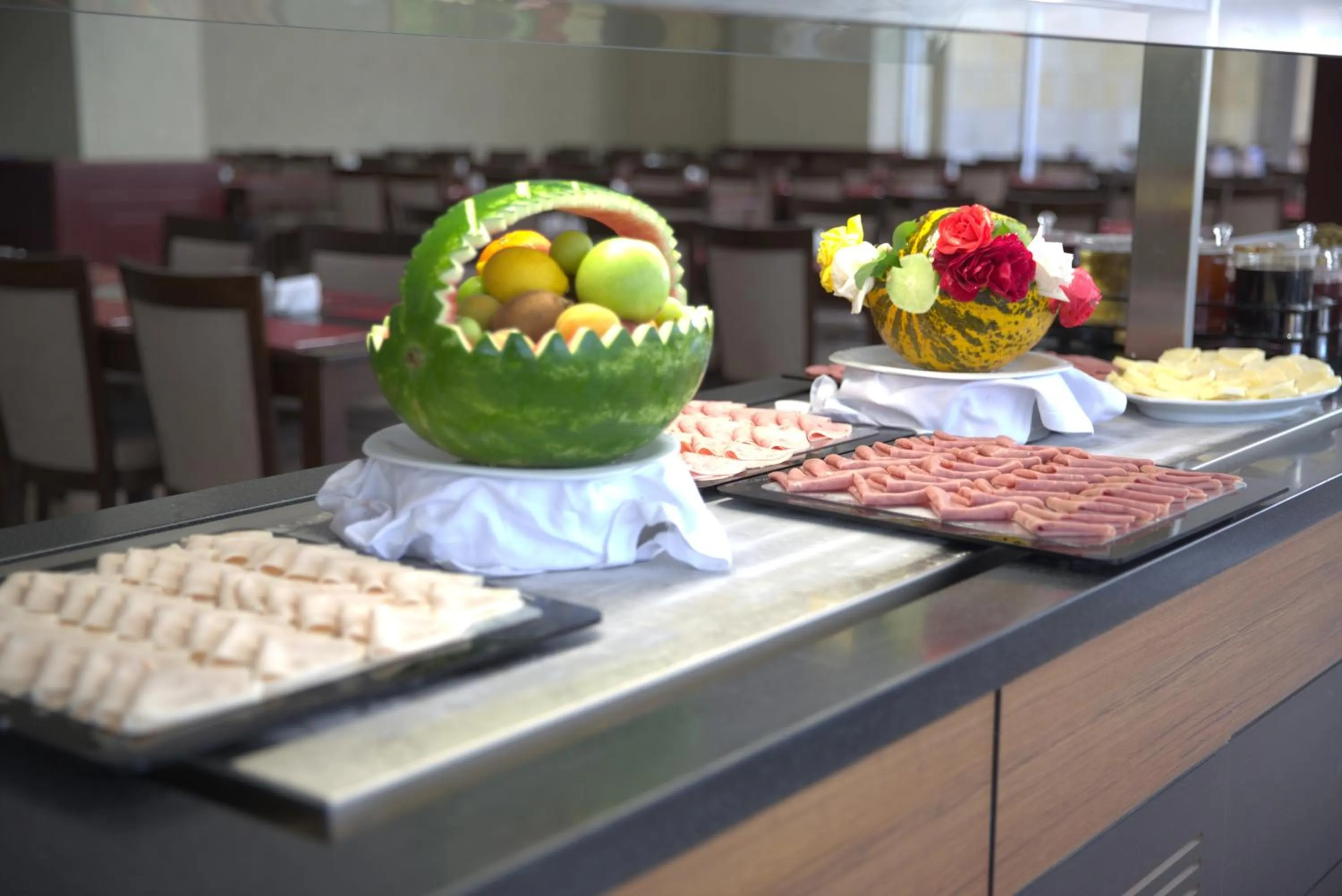 Buffet breakfast in Safa Sorgun Thermal Hotel