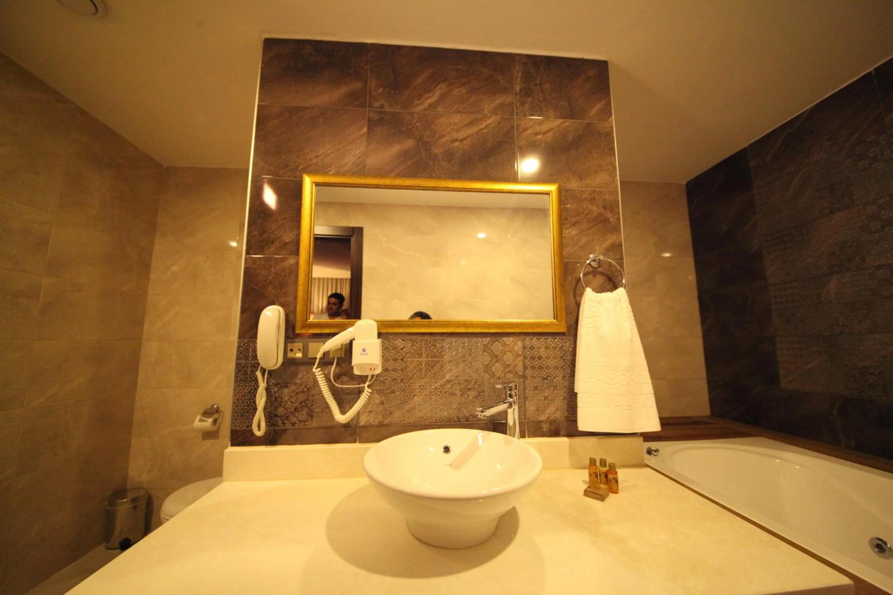 Bathroom in Safa Sorgun Thermal Hotel