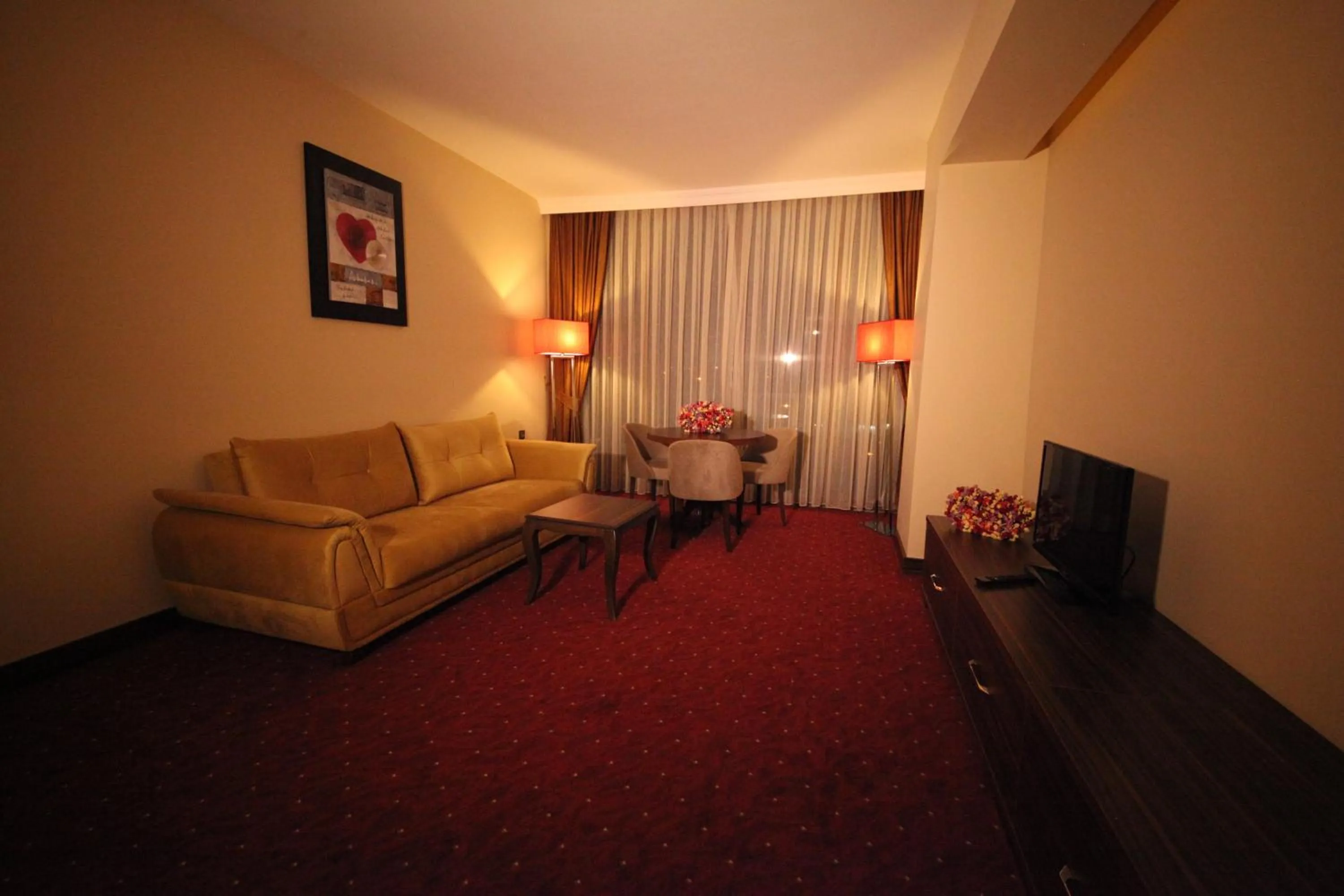 Living room in Safa Sorgun Thermal Hotel