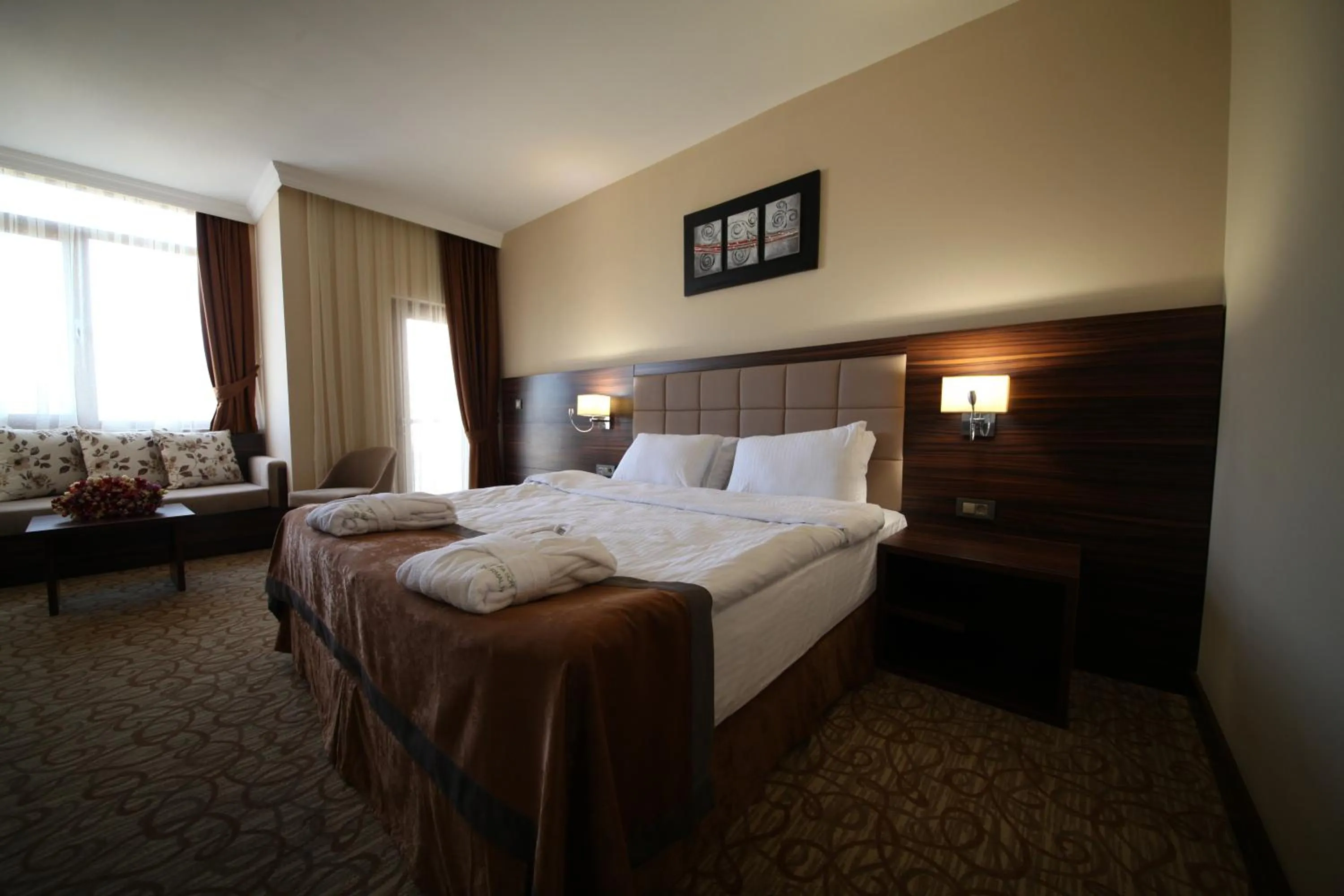 Bedroom, Bed in Safa Sorgun Thermal Hotel