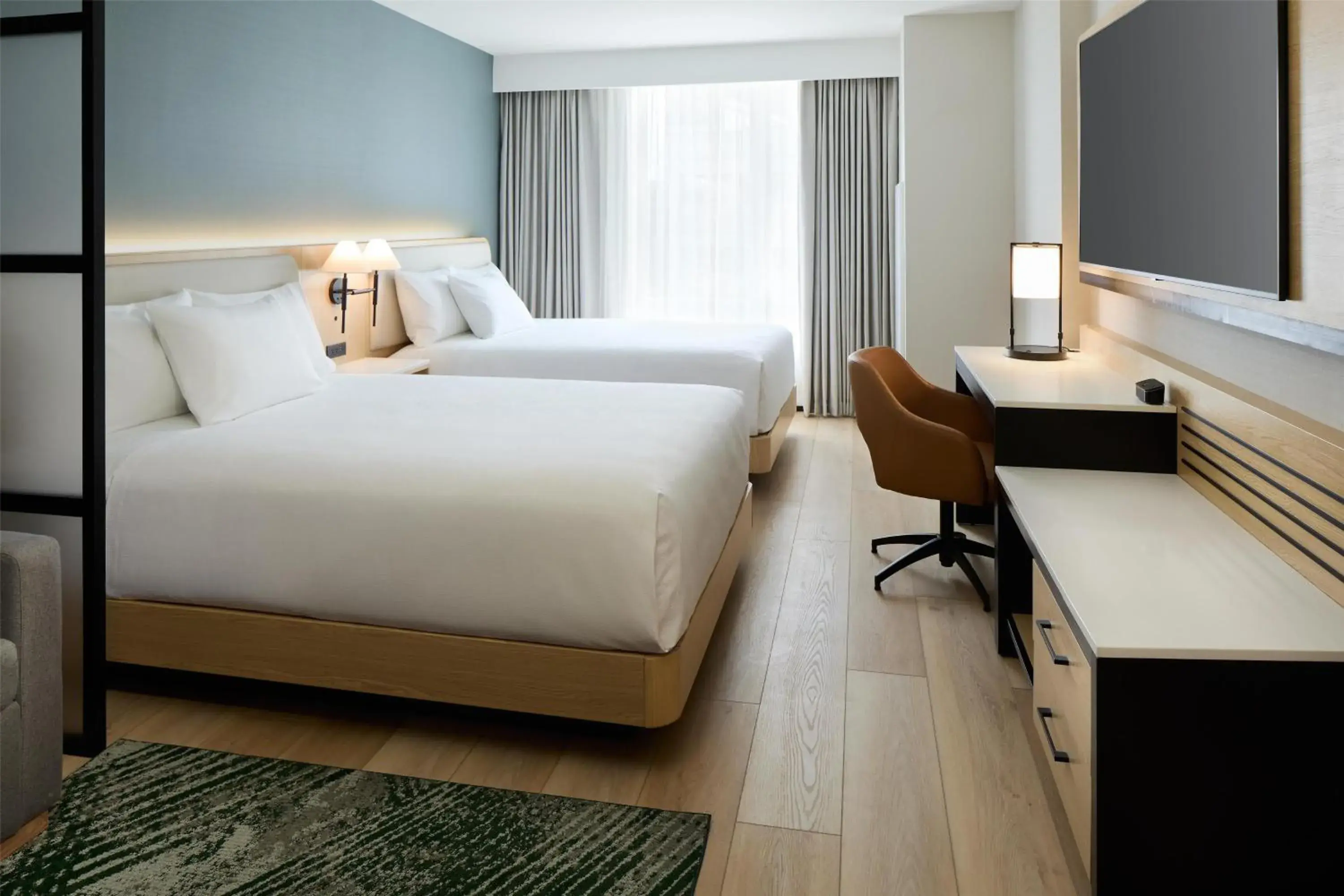 Bedroom, Bed in Hyatt Place Montreal Airport Bedroom, Bed in Hyatt Place Montreal Airport