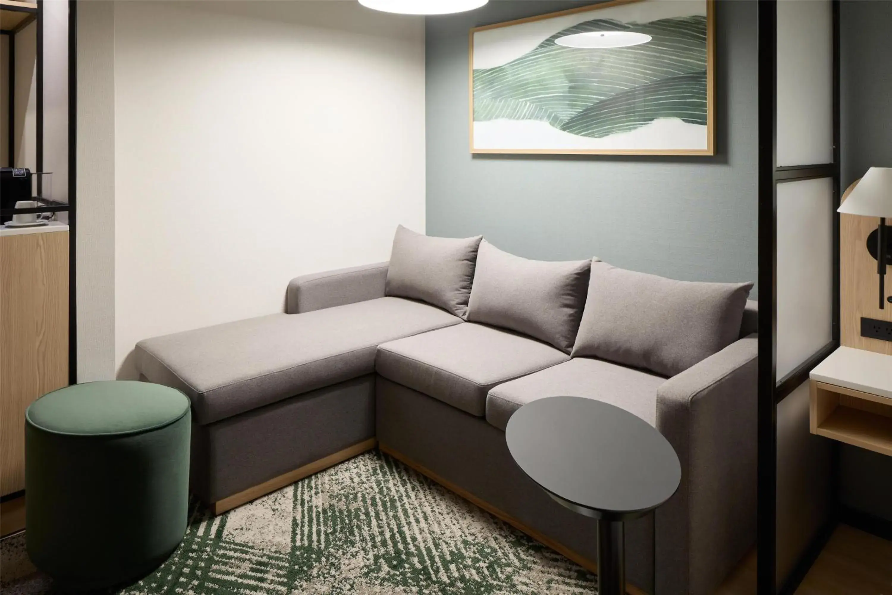 Bedroom in Hyatt Place Montreal Airport Bedroom in Hyatt Place Montreal Airport