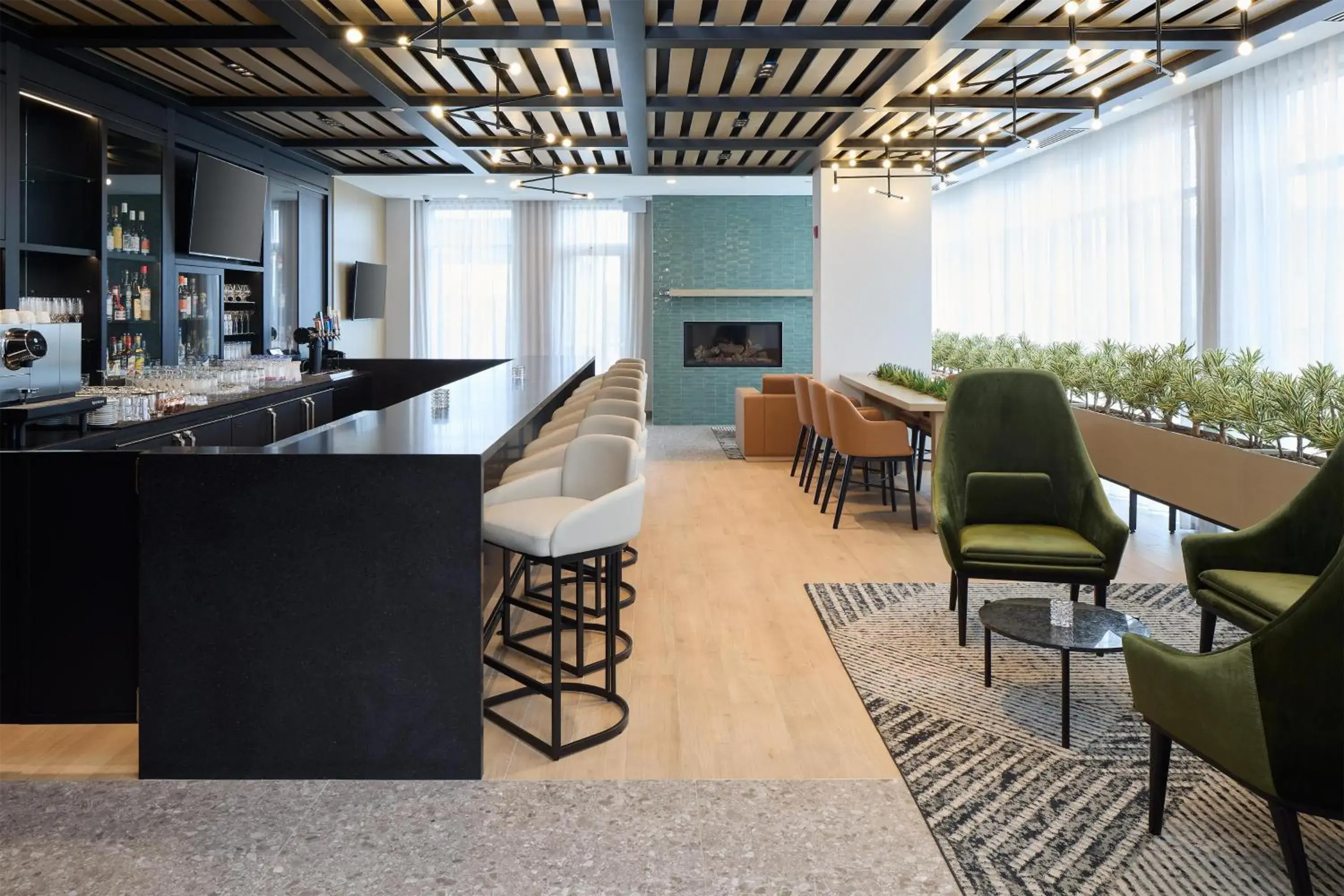 Lobby or reception in Hyatt Place Montreal Airport Lobby or reception in Hyatt Place Montreal Airport