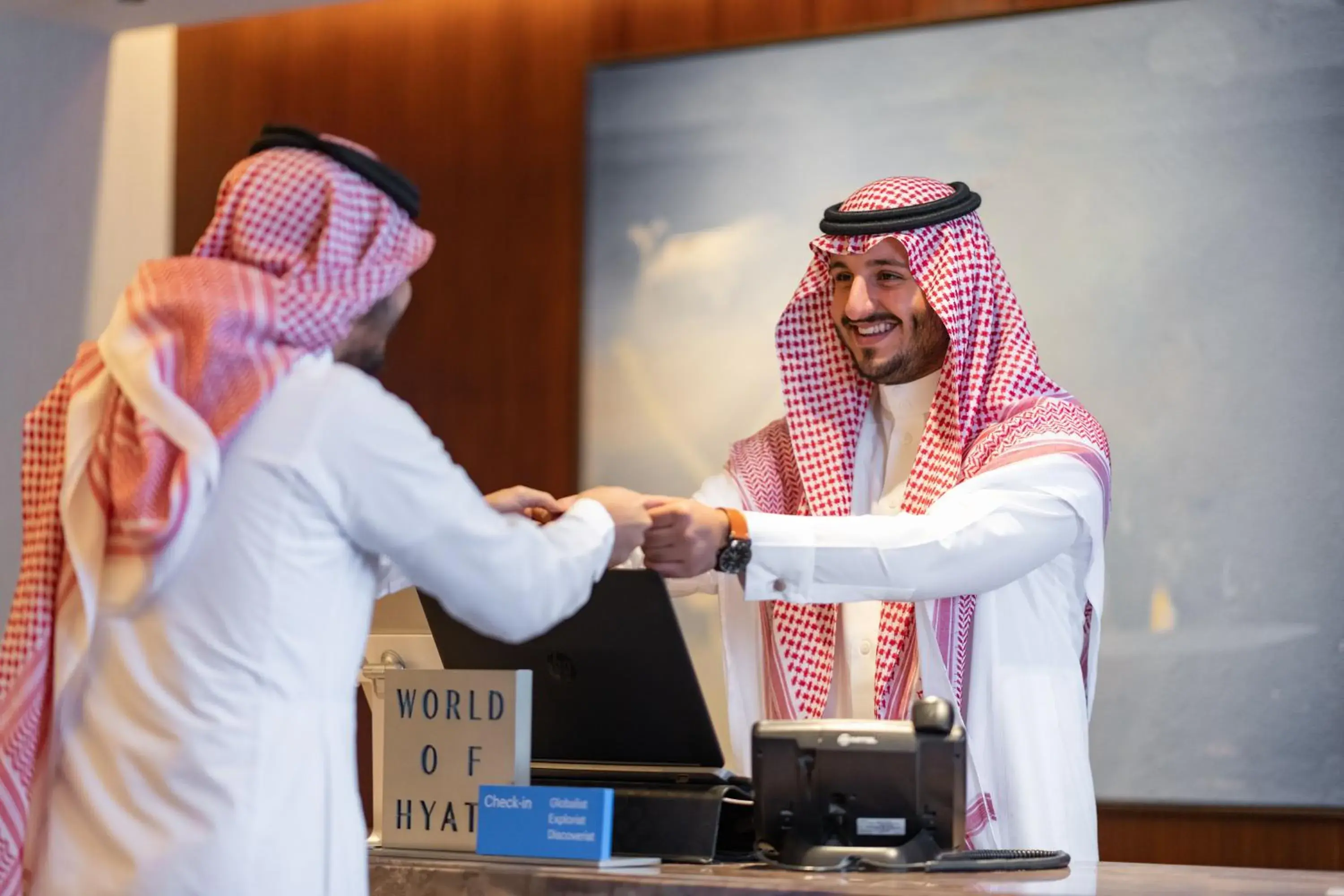 Lobby or reception in Jabal Omar Hyatt Regency Makkah Lobby or reception in Jabal Omar Hyatt Regency Makkah