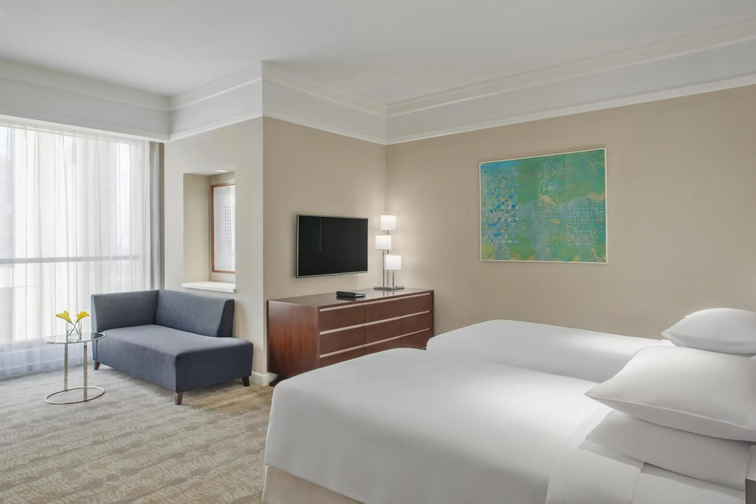 Bed in Jabal Omar Hyatt Regency Makkah Bed in Jabal Omar Hyatt Regency Makkah