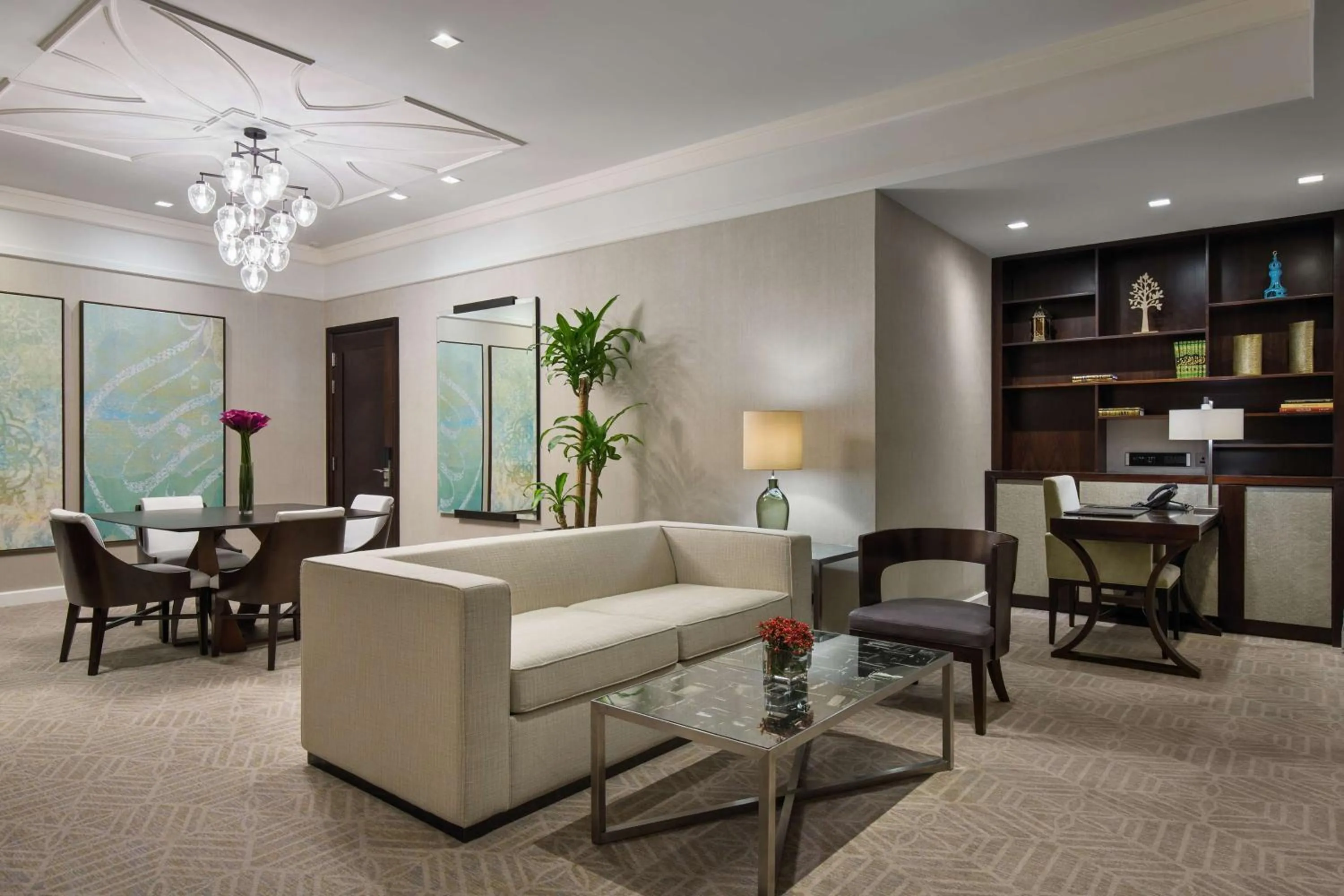 Photo of the whole room in Jabal Omar Hyatt Regency Makkah