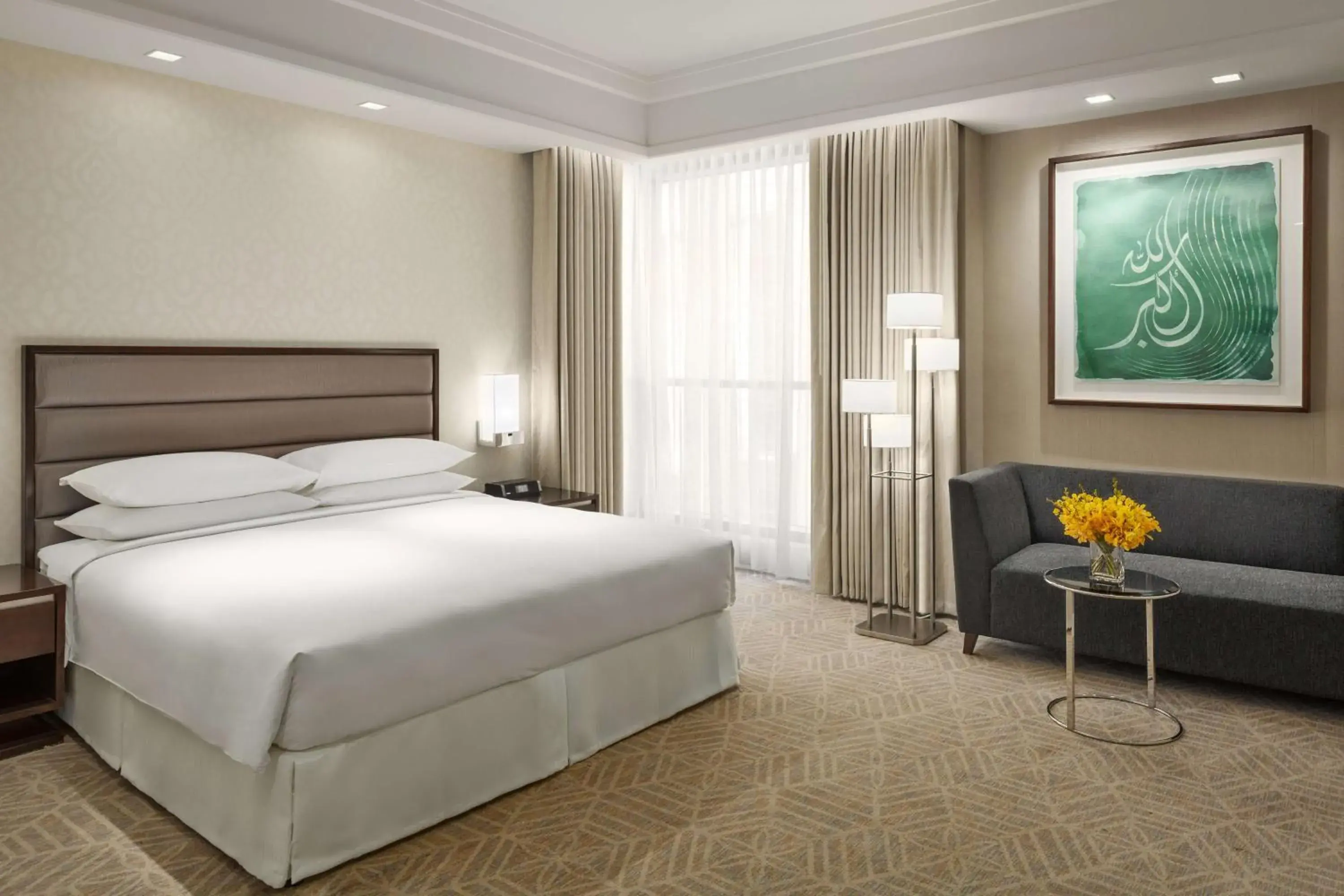 Photo of the whole room, Bed in Jabal Omar Hyatt Regency Makkah Photo of the whole room, Bed in Jabal Omar Hyatt Regency Makkah
