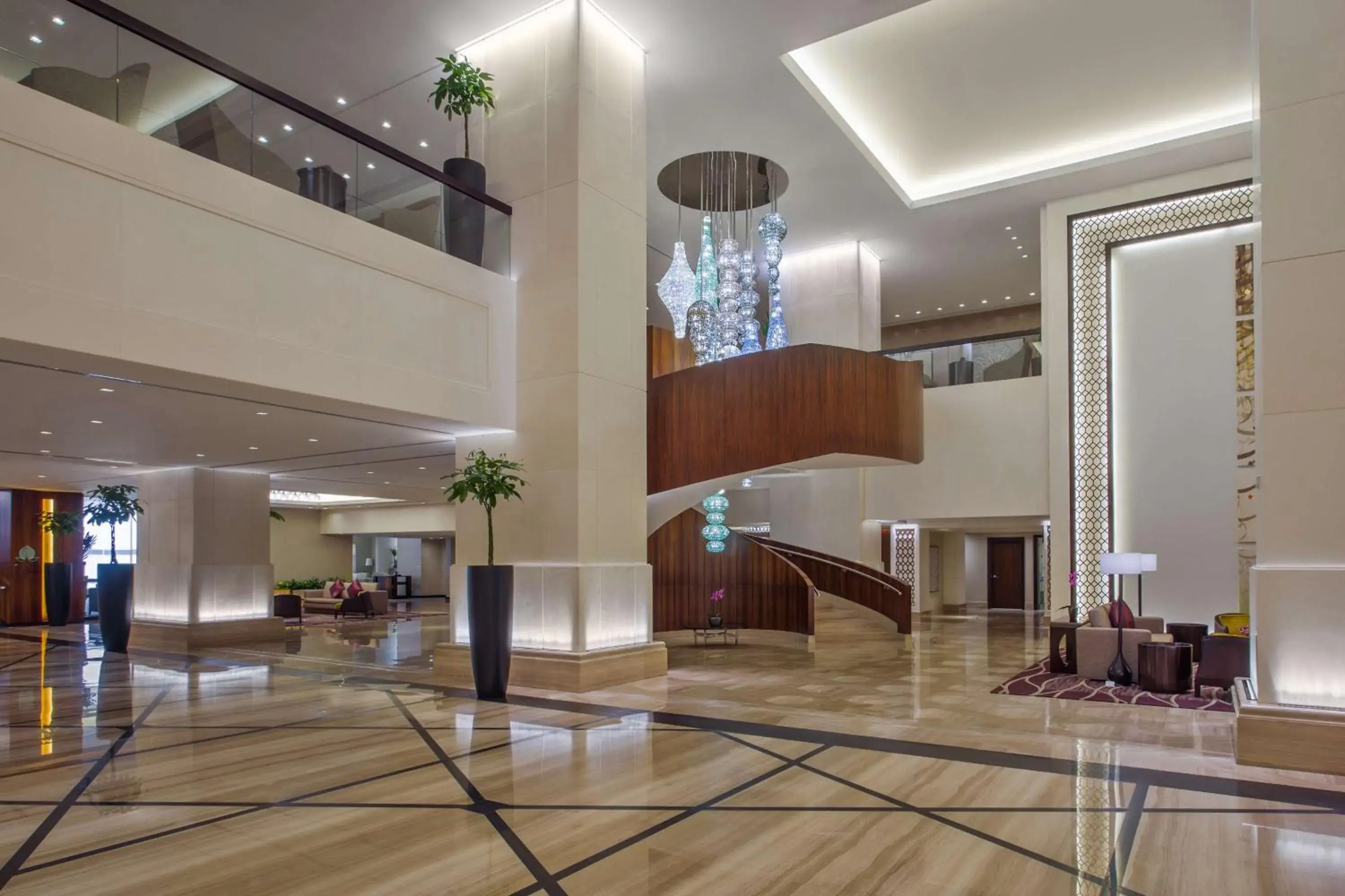 Lobby or reception in Jabal Omar Hyatt Regency Makkah Lobby or reception in Jabal Omar Hyatt Regency Makkah