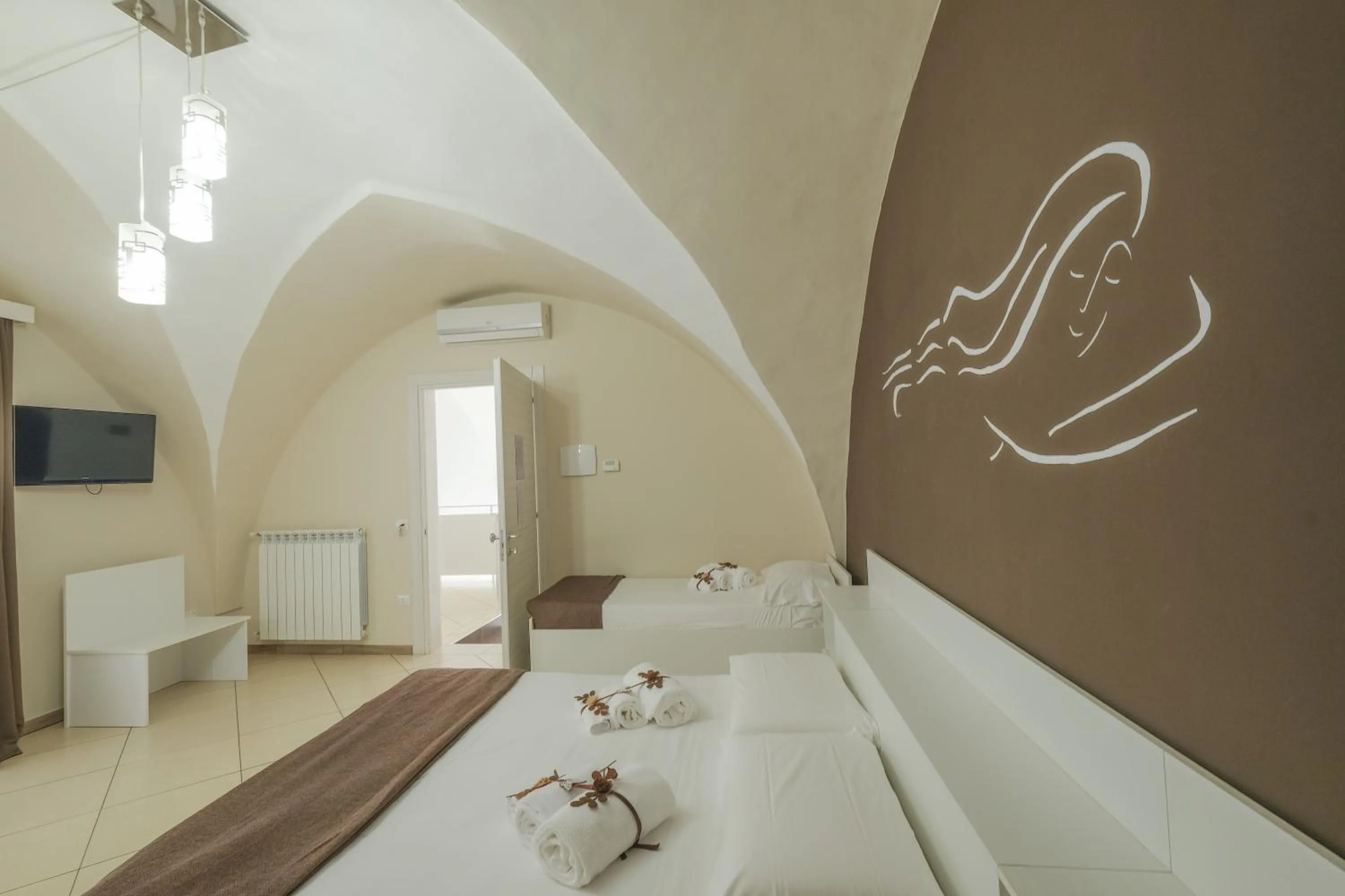 Balcony/Terrace, Bed in Le Suite del Dormiglione