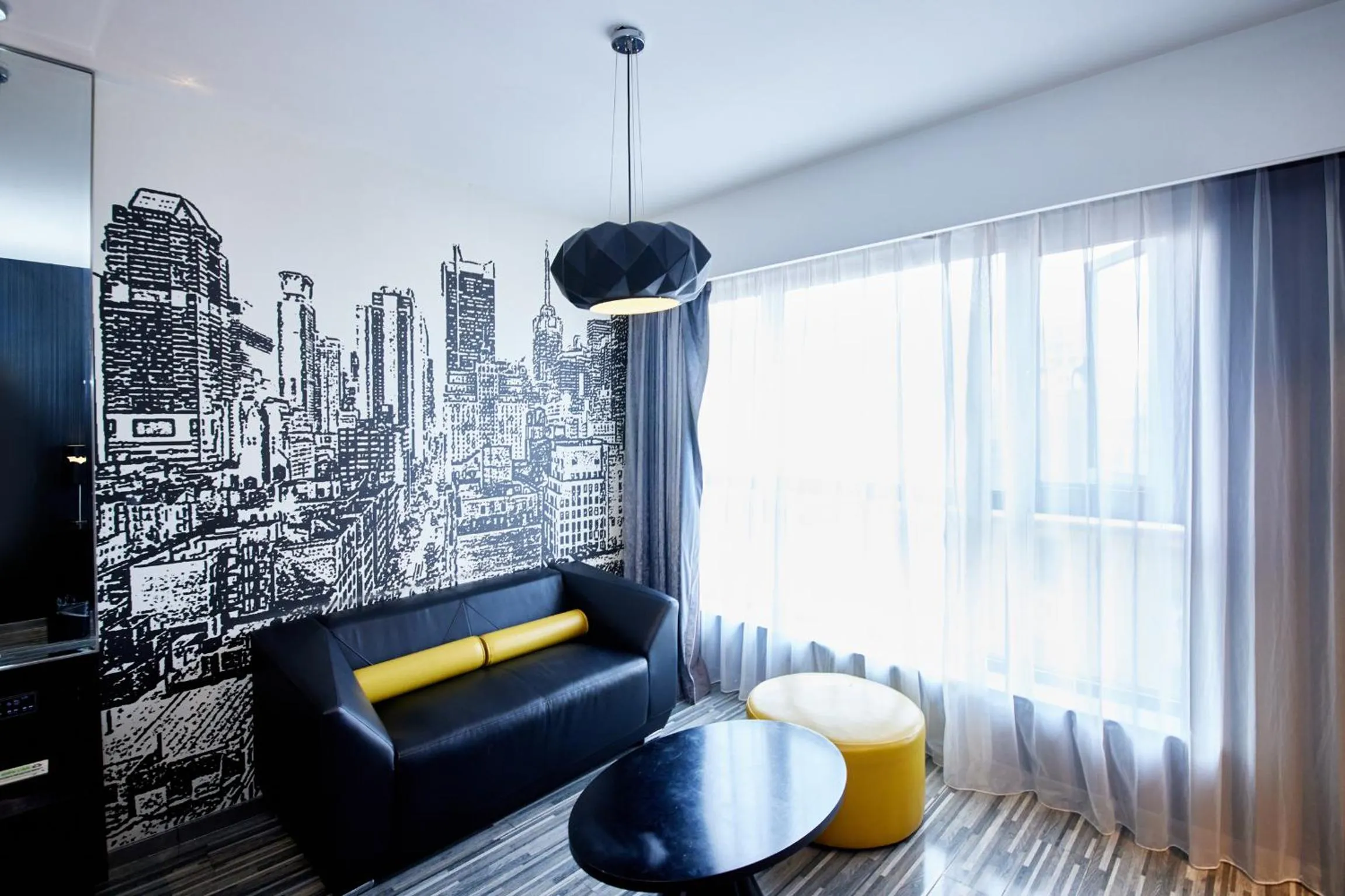 Living room in Orange Hotel Shanghai Hongkou Football Stadium Branch