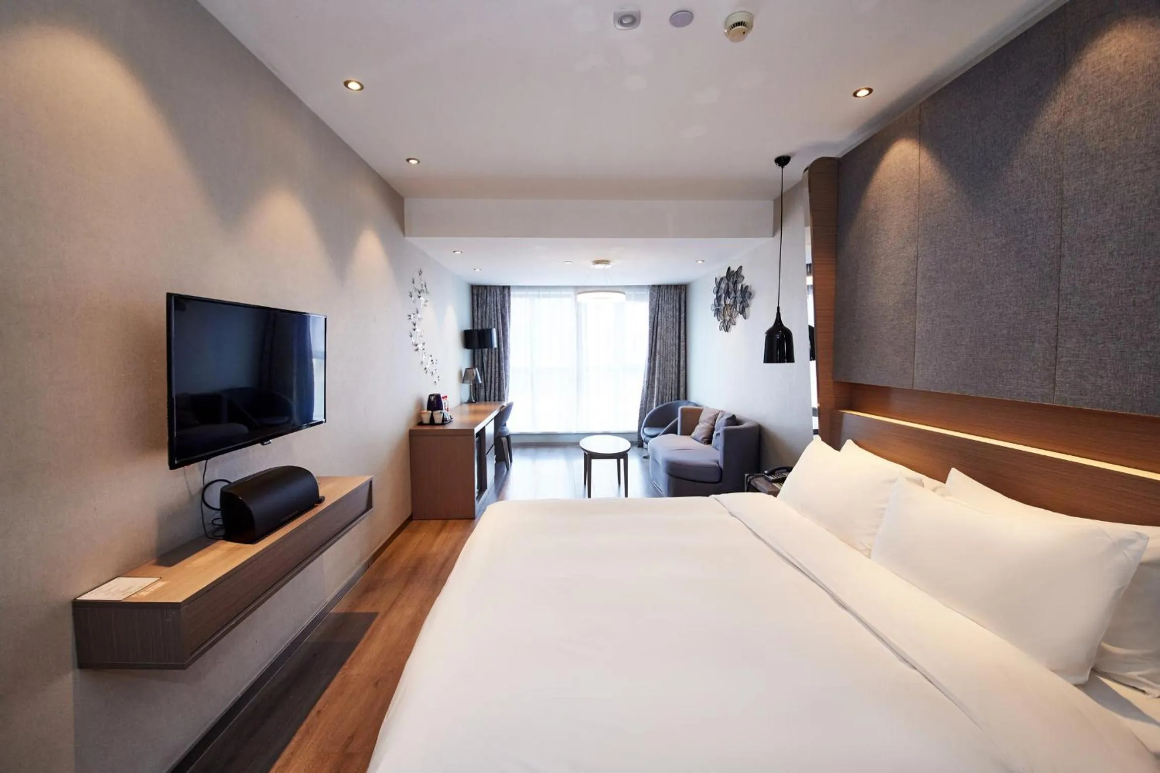 Bed in Orange Hotel Shanghai Hongkou Football Stadium Branch