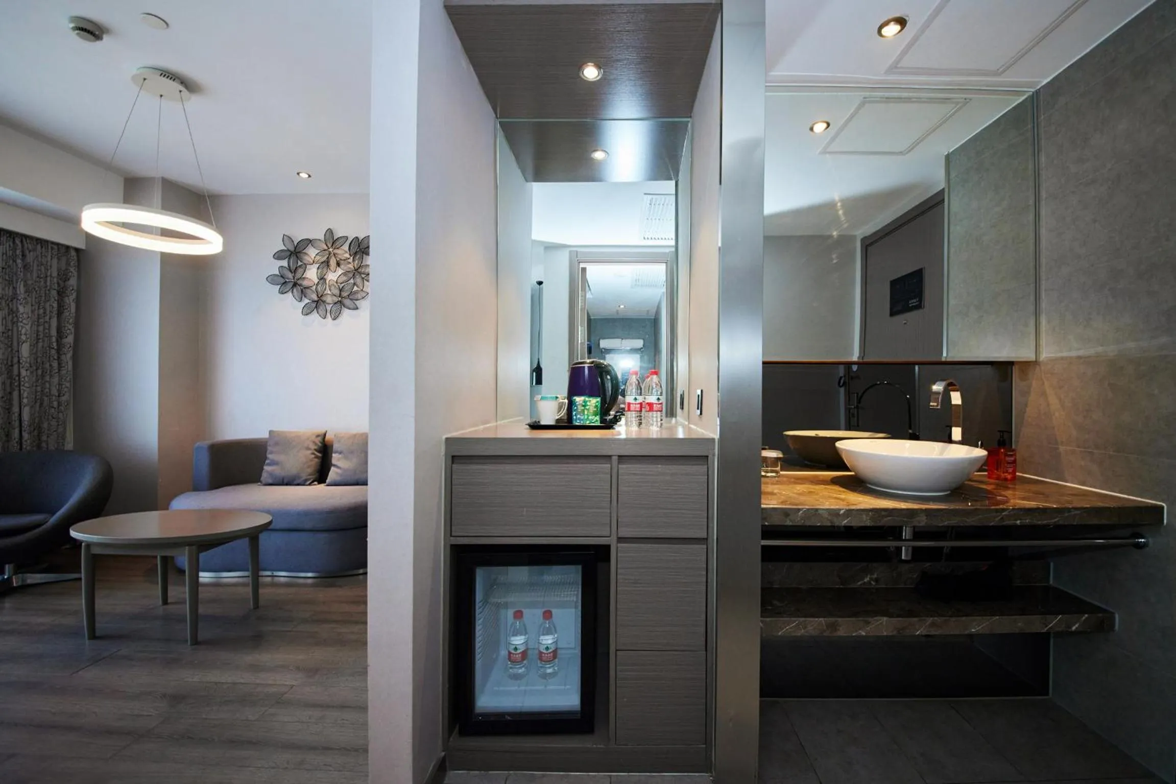 Living room in Orange Hotel Shanghai Hongkou Football Stadium Branch