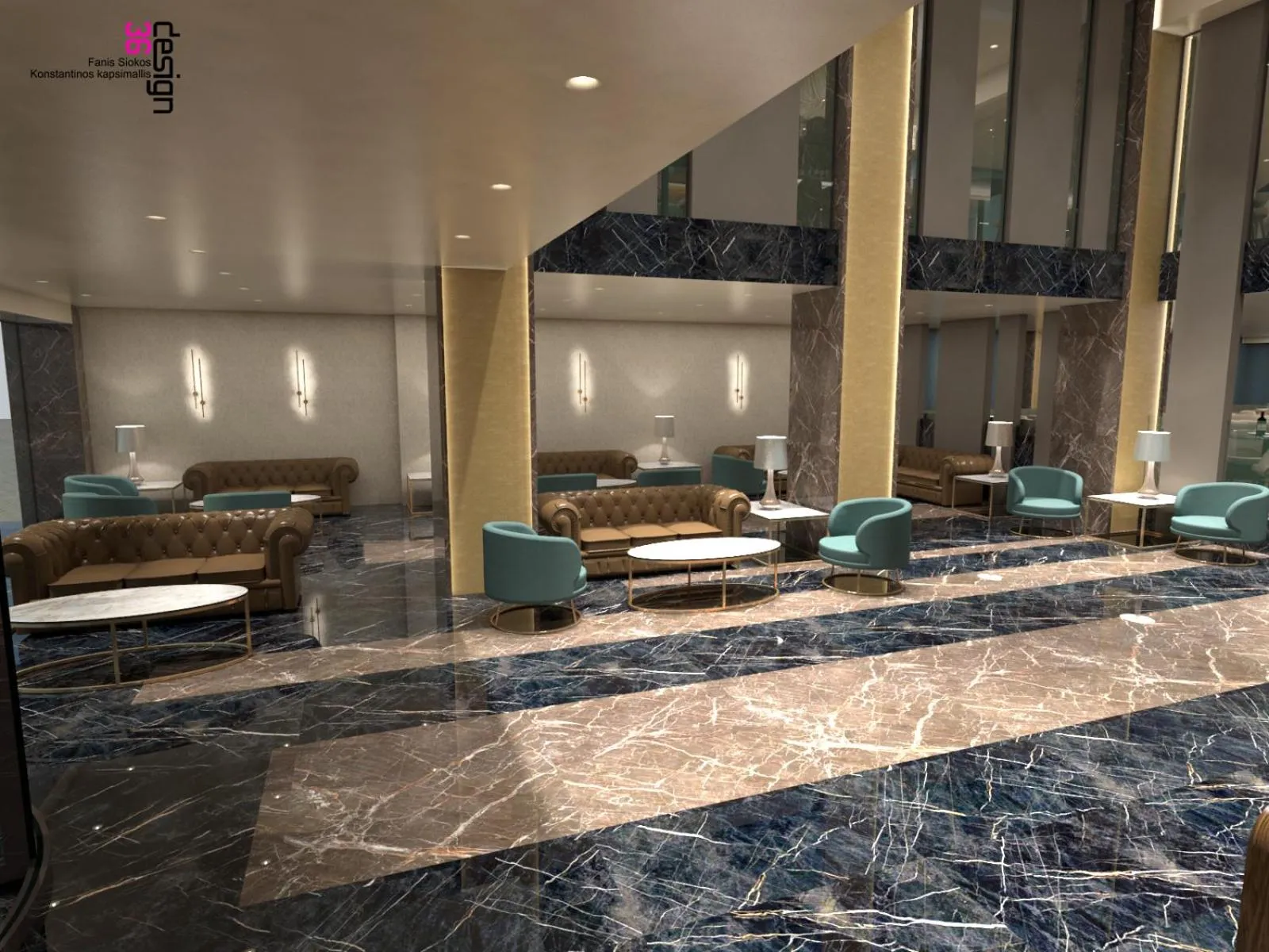 Lounge or bar in Great Athens Hotel