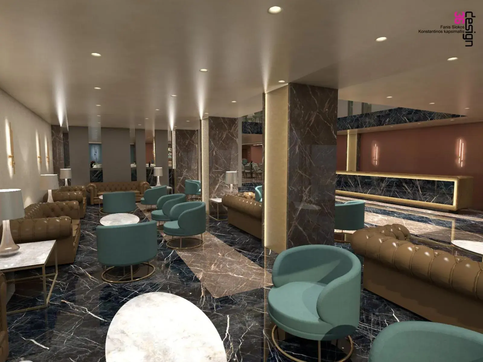 Lobby or reception in Great Athens Hotel Lobby or reception in Great Athens Hotel