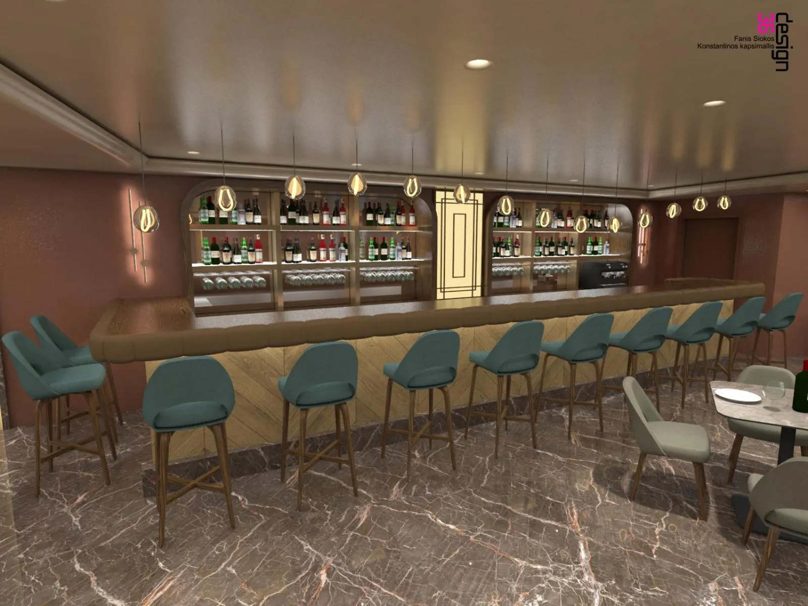 Lounge or bar in Great Athens Hotel