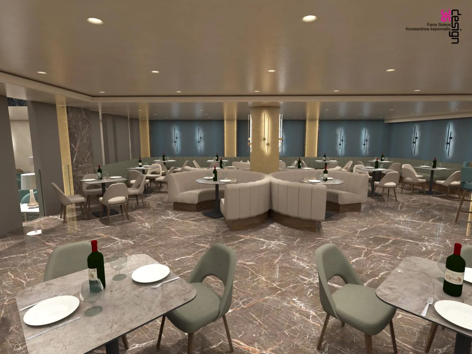 Restaurant/places to eat in Great Athens Hotel