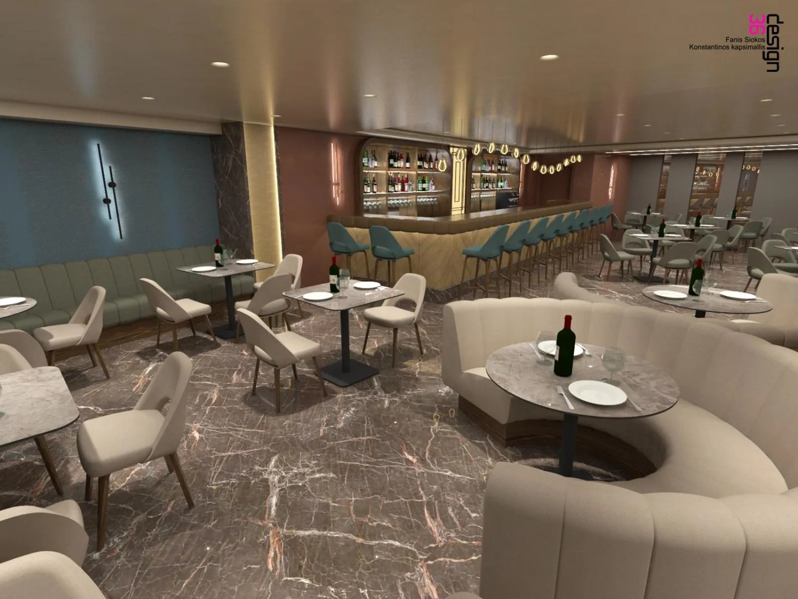 Restaurant/places to eat in Great Athens Hotel