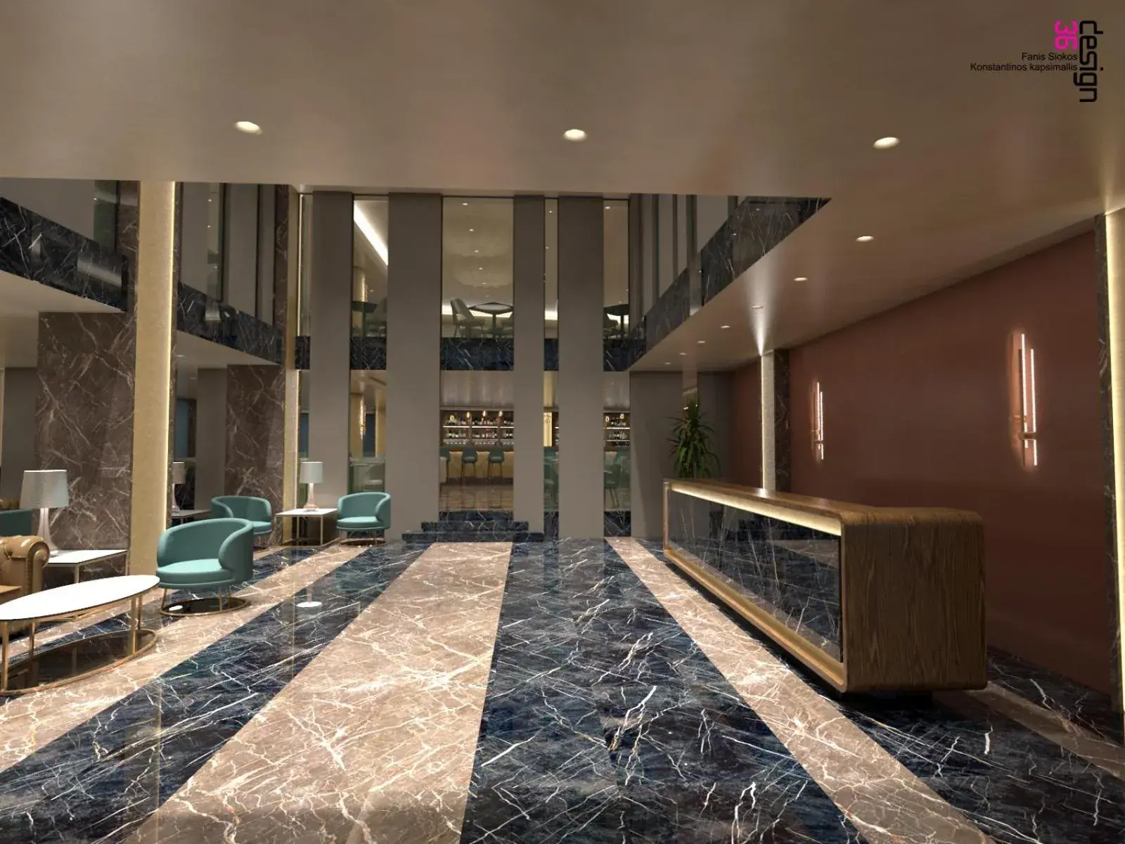 Lobby or reception in Great Athens Hotel Lobby or reception in Great Athens Hotel