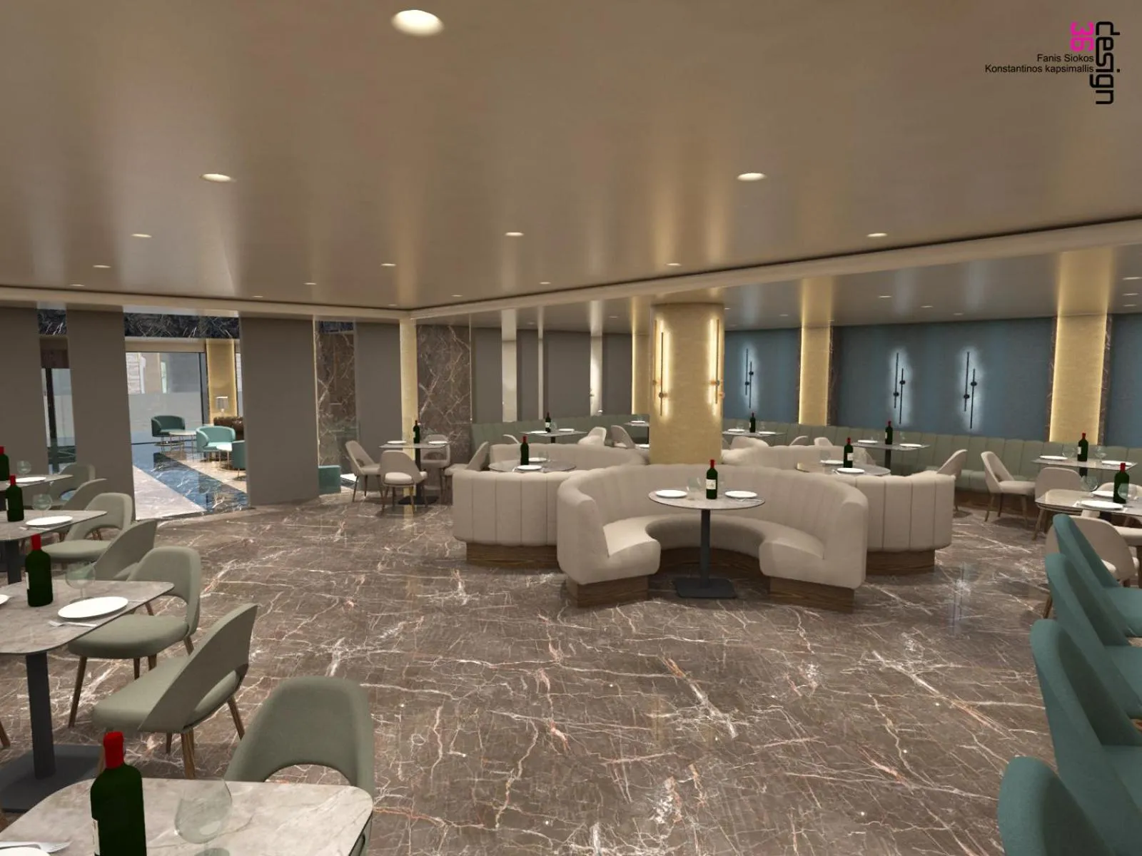 Restaurant/places to eat in Great Athens Hotel