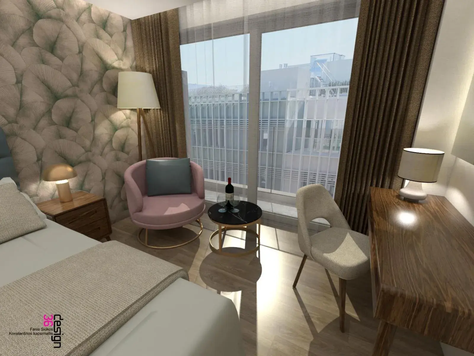 Bedroom in Great Athens Hotel Bedroom in Great Athens Hotel