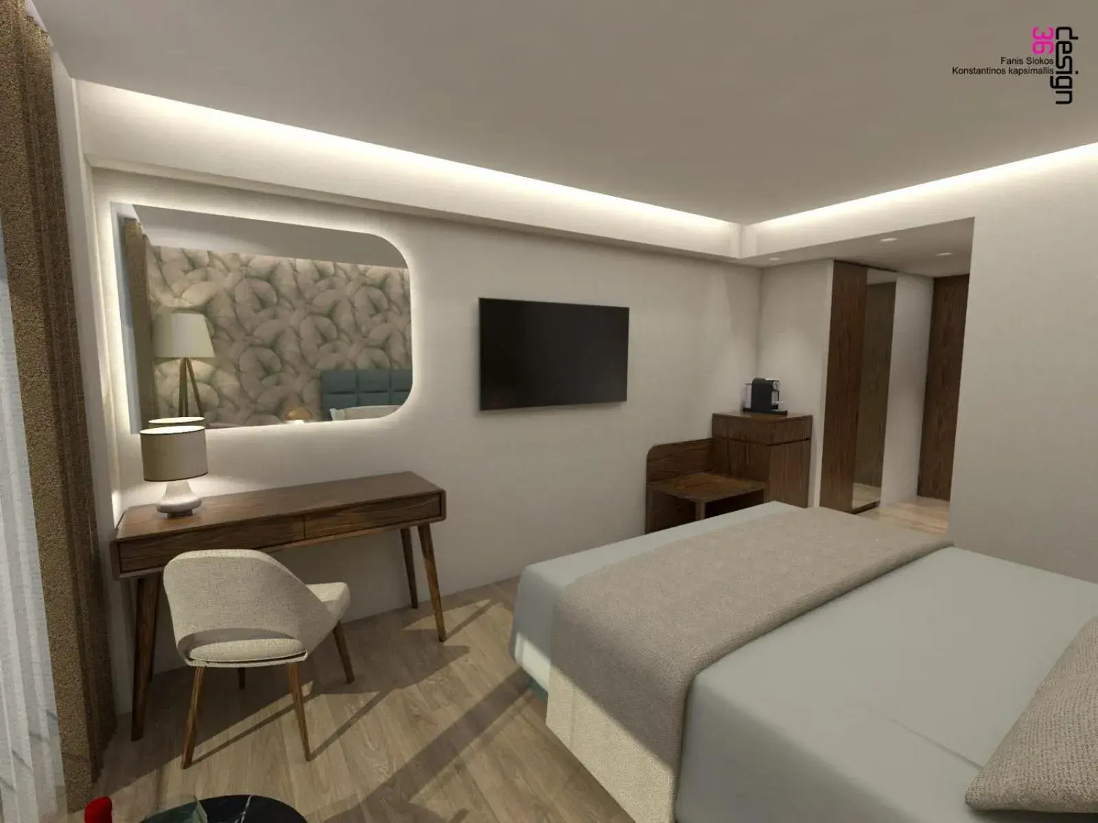 Bedroom, Bed in Great Athens Hotel Bedroom, Bed in Great Athens Hotel