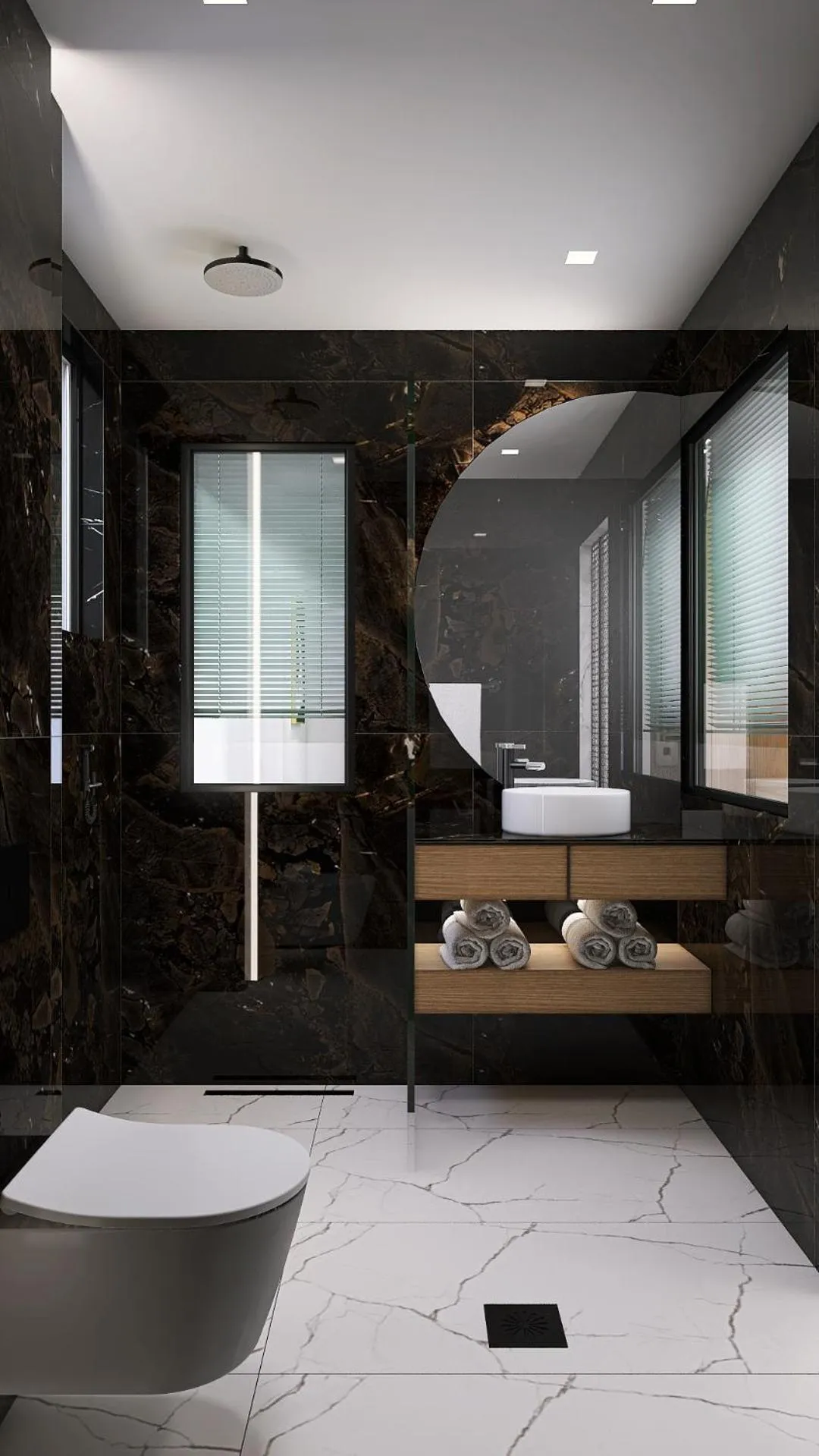 Bathroom in Captain Napoleon Paterakis CNP Luxurious Suites