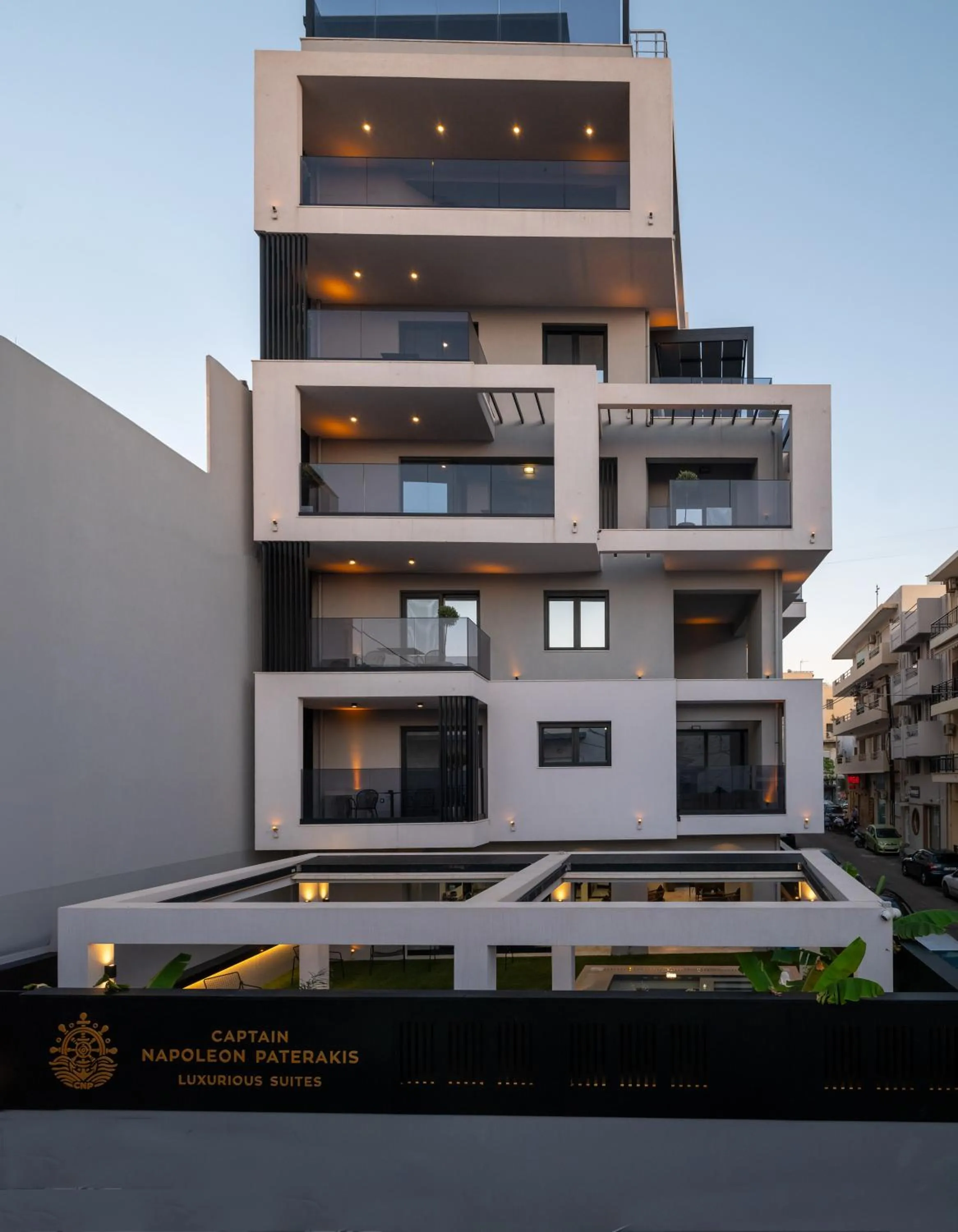 Property building in Captain Napoleon Paterakis CNP Luxurious Suites