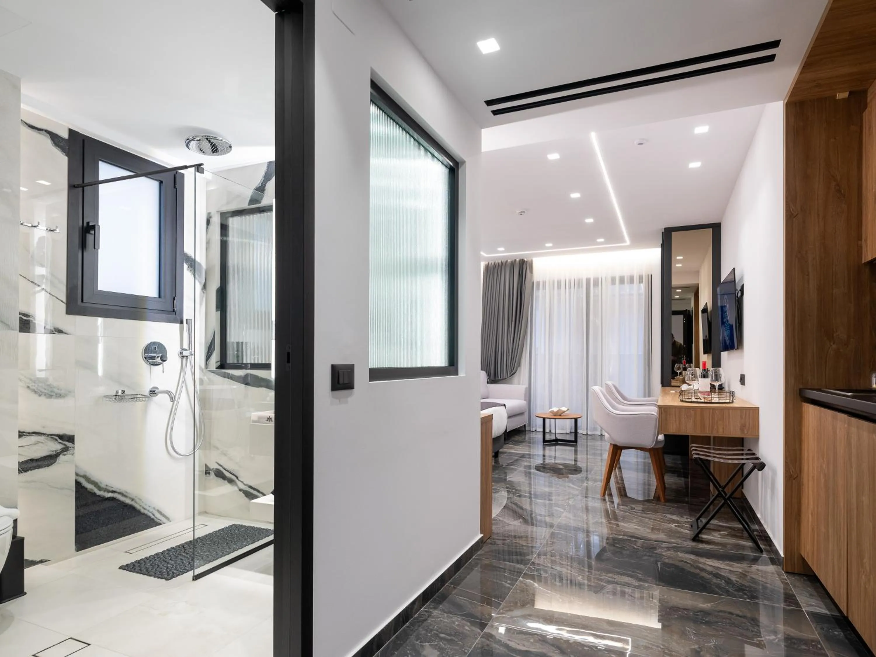 Bathroom in Captain Napoleon Paterakis CNP Luxurious Suites