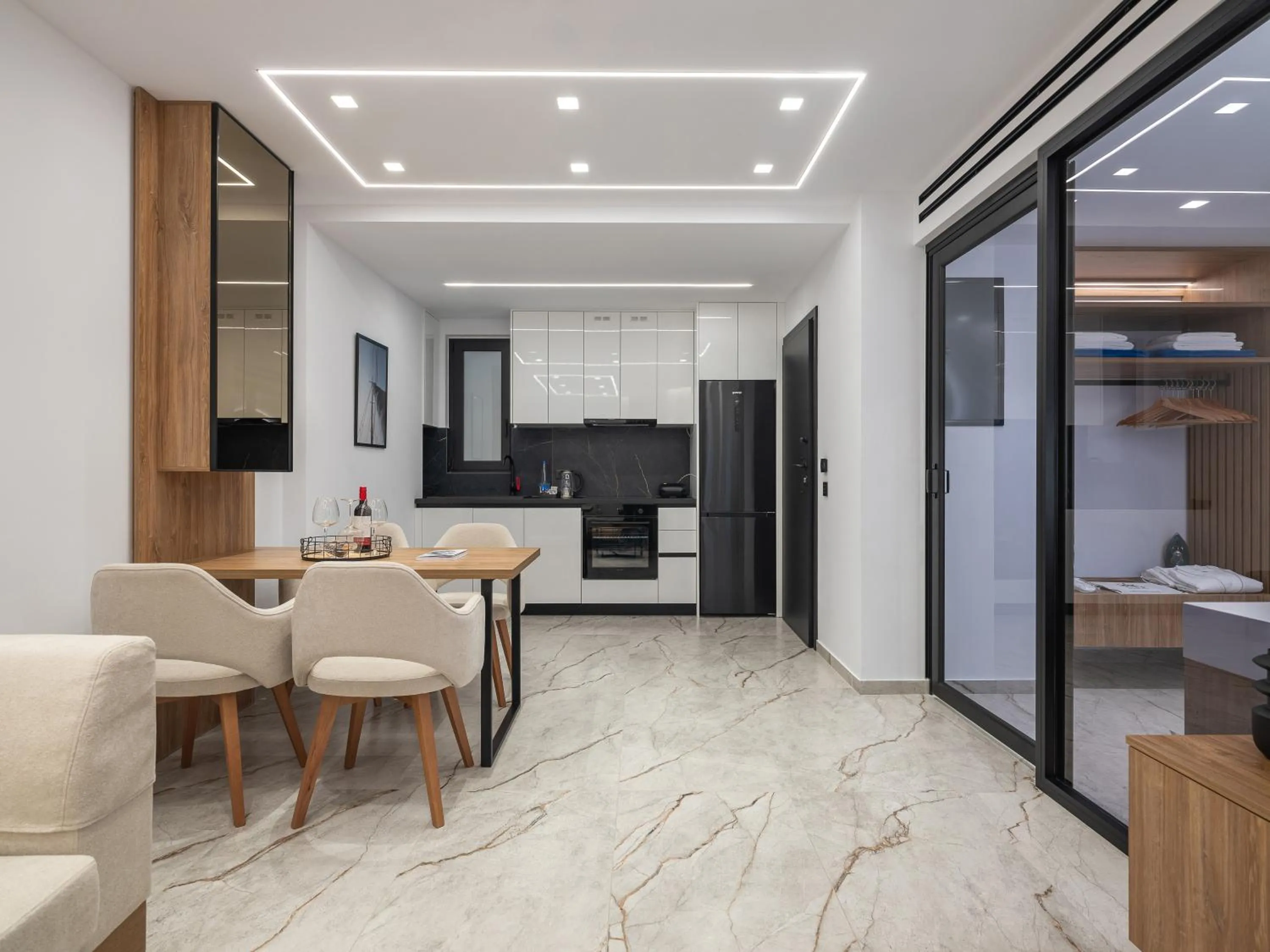 kitchen in Captain Napoleon Paterakis CNP Luxurious Suites