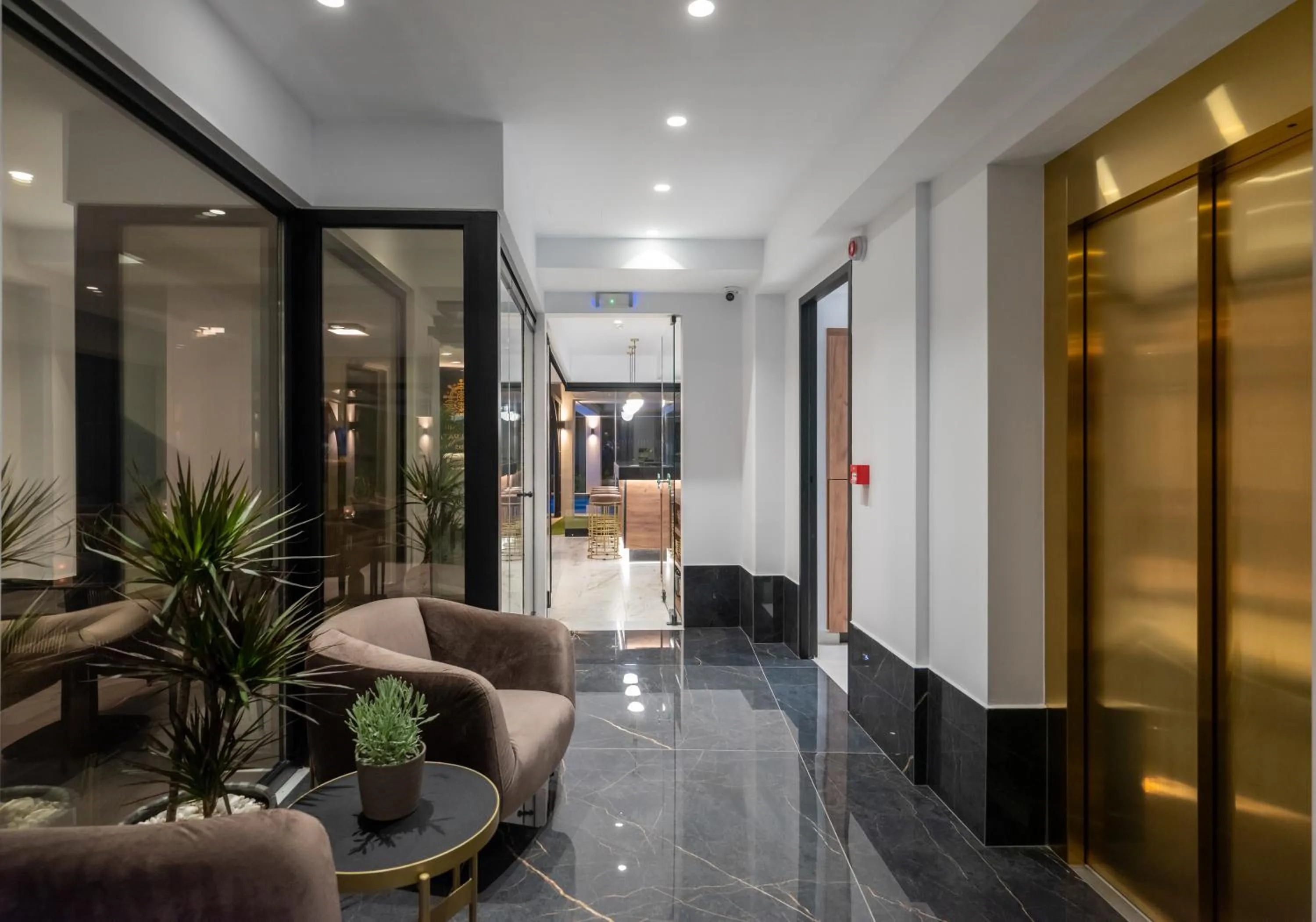 Lobby or reception in Captain Napoleon Paterakis CNP Luxurious Suites