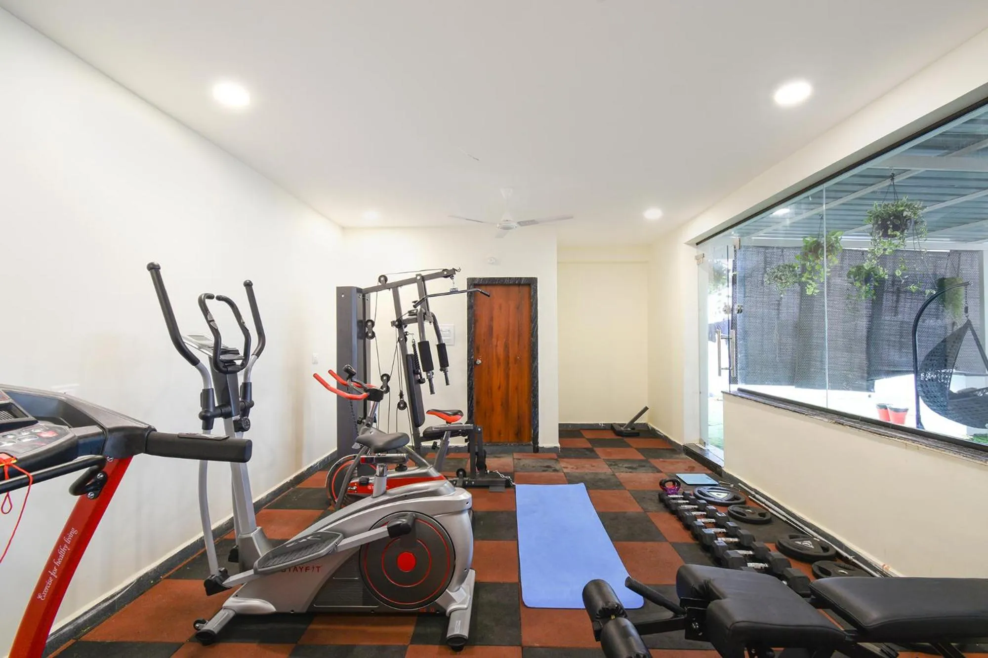 Fitness centre/facilities in FabHotel Prime Cozy - Nr Yashoda Hospital, Hitech City