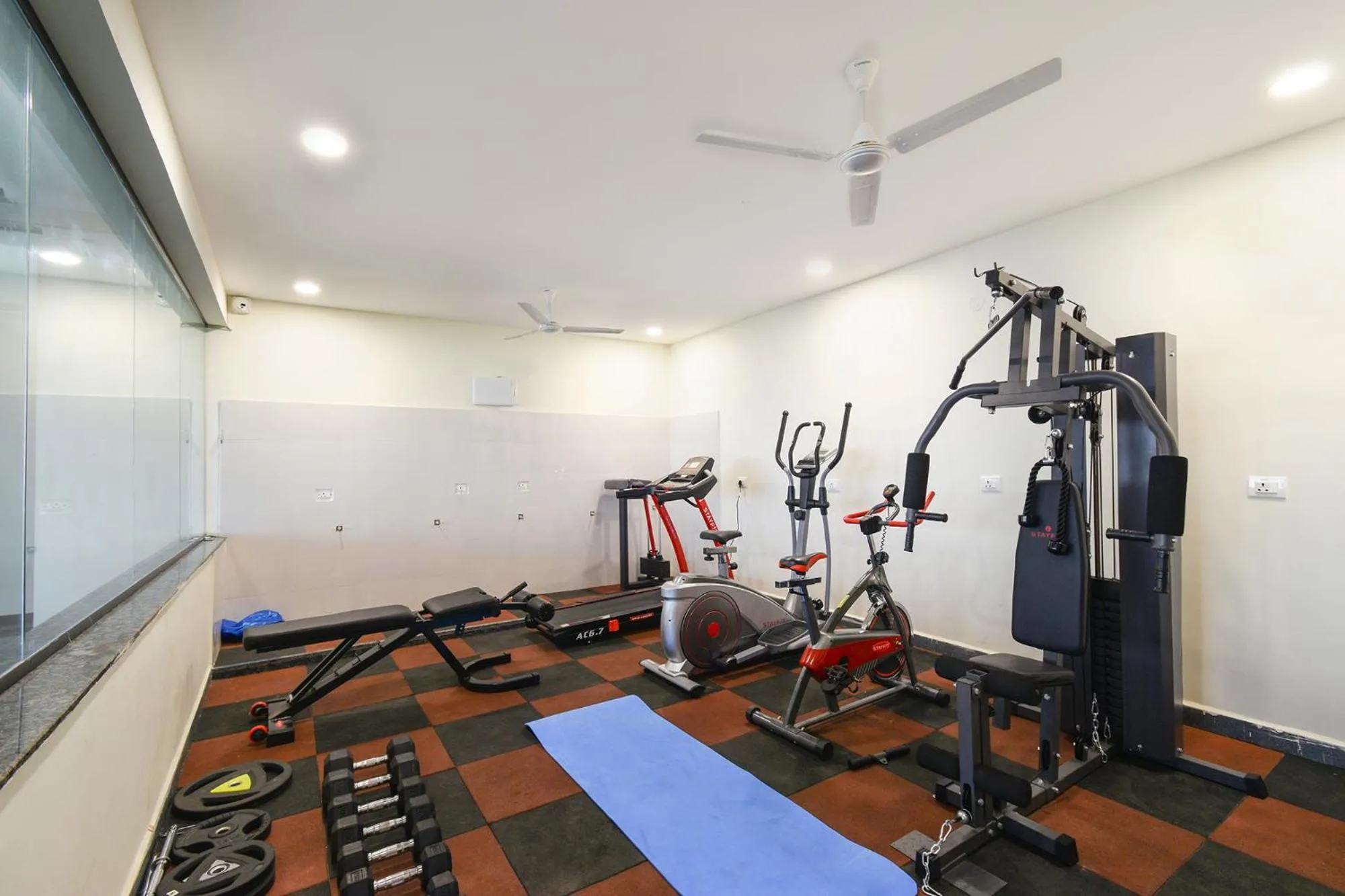 Fitness centre/facilities in FabHotel Prime Cozy - Nr Yashoda Hospital, Hitech City