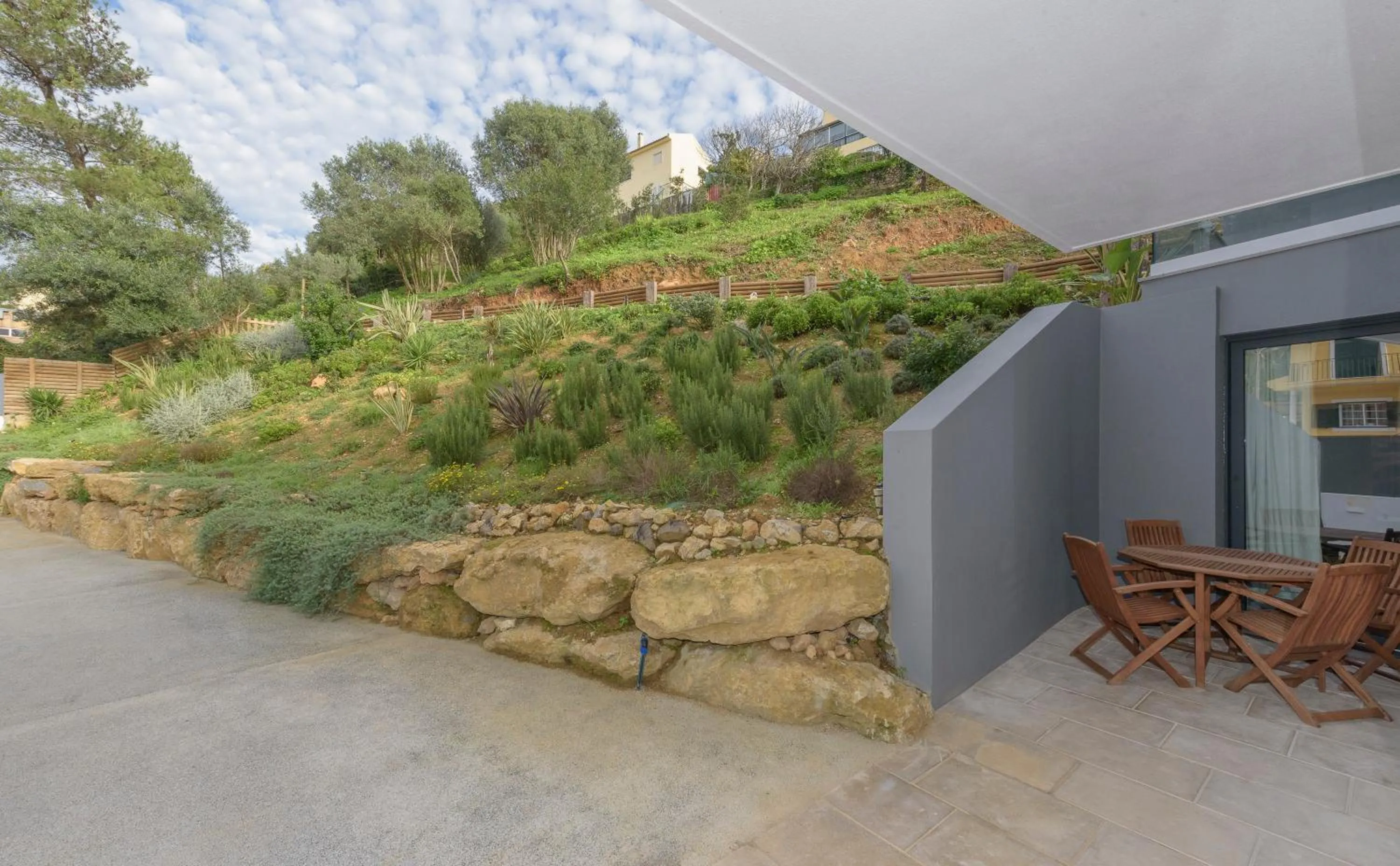 Patio in Estoril Village Guest House
