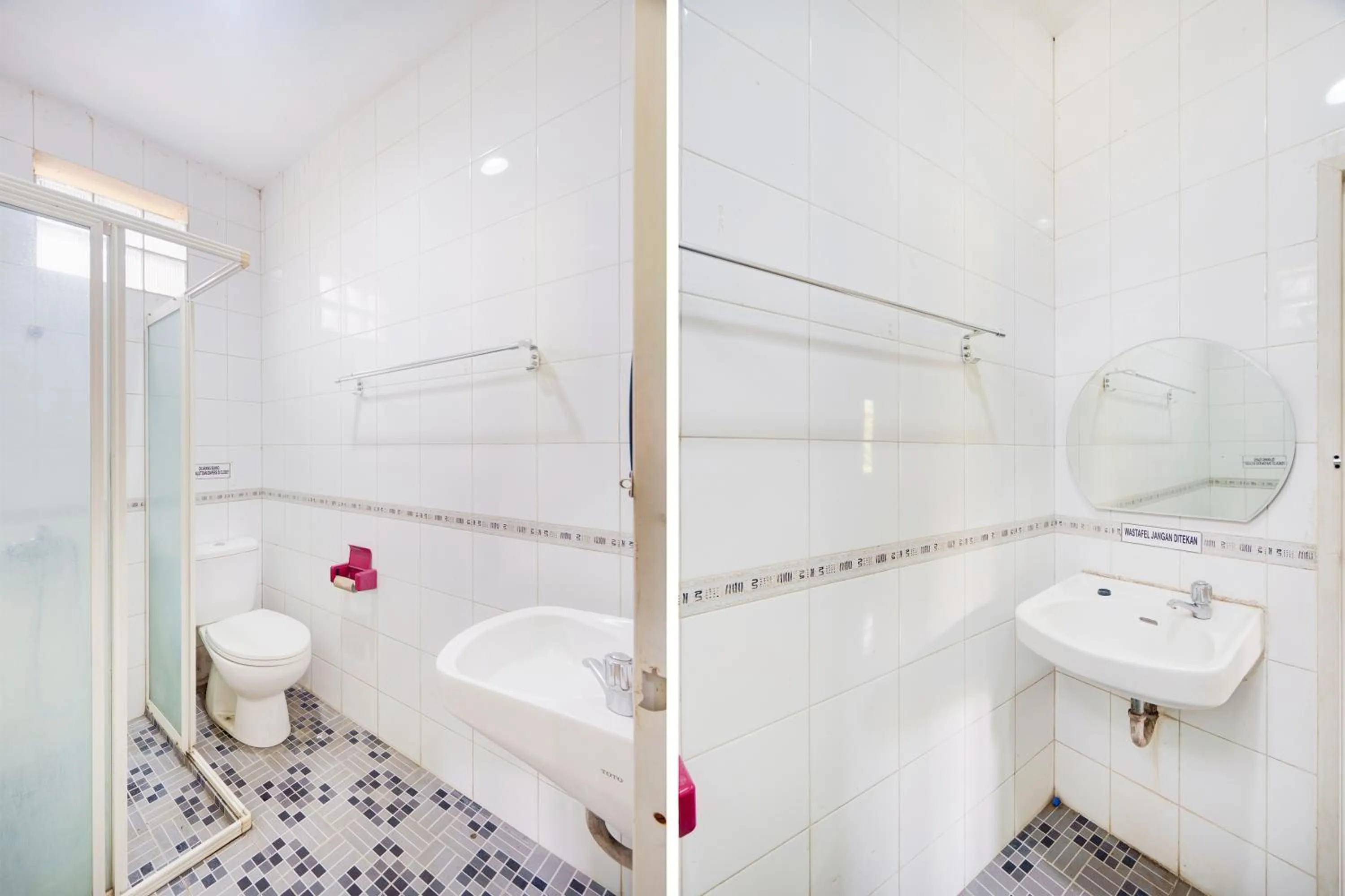 Bathroom in Hotel O Bogor near Taman Safari formerly Hotel Rudian 2