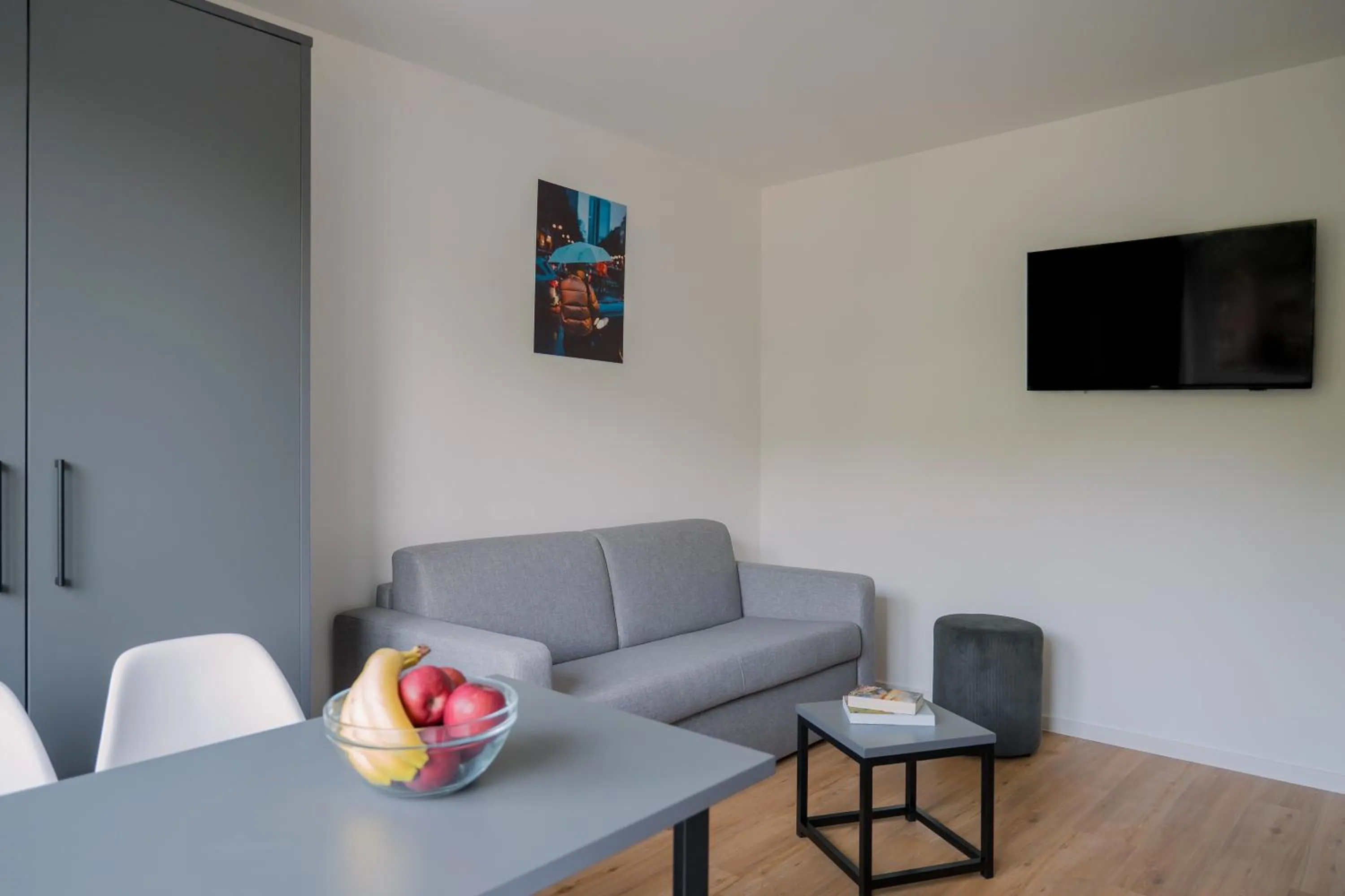 TV and multimedia in Homaris Apartments Nibelungen