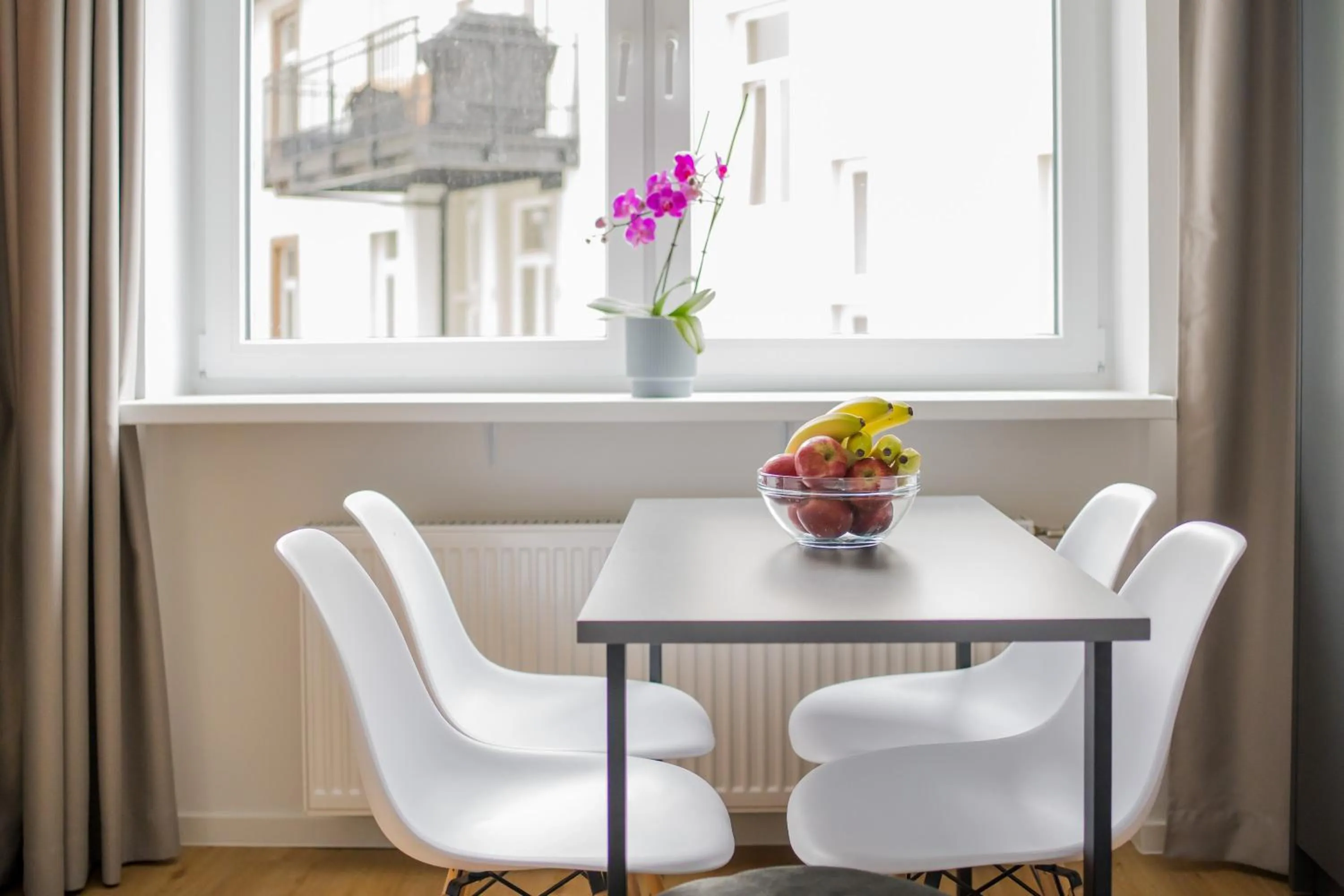 Seating area in Homaris Apartments Nibelungen