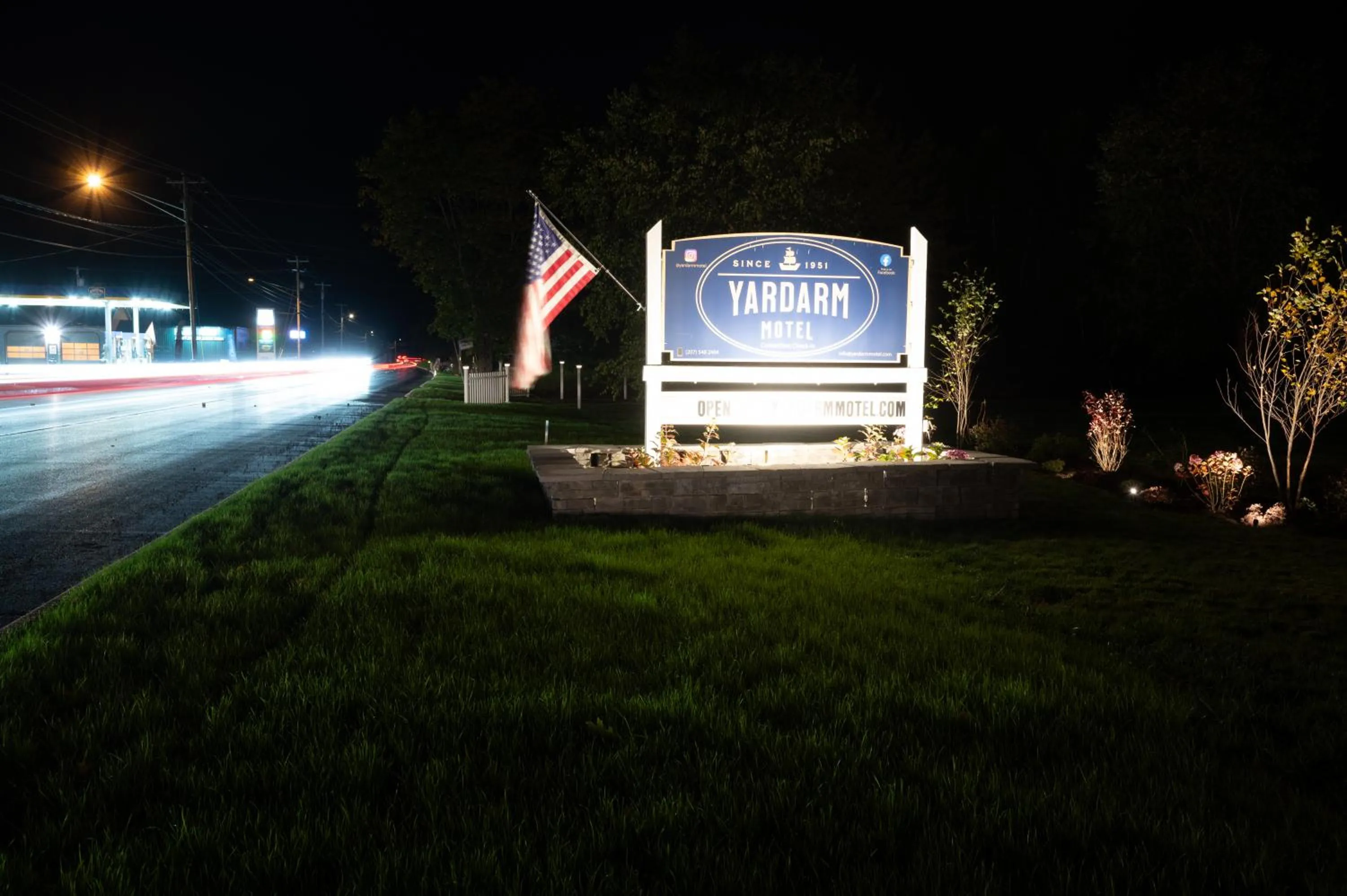 Property logo or sign in Yardarm Motel